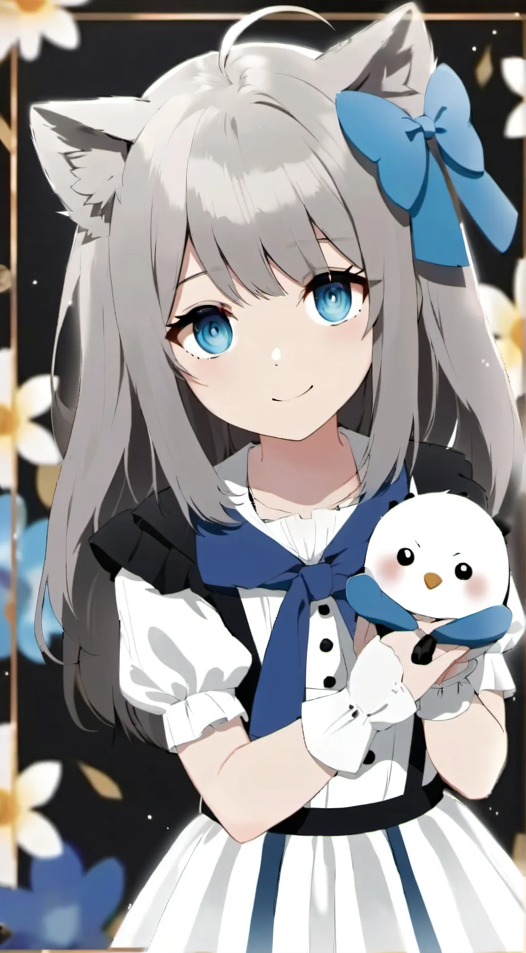 ai character: amber background