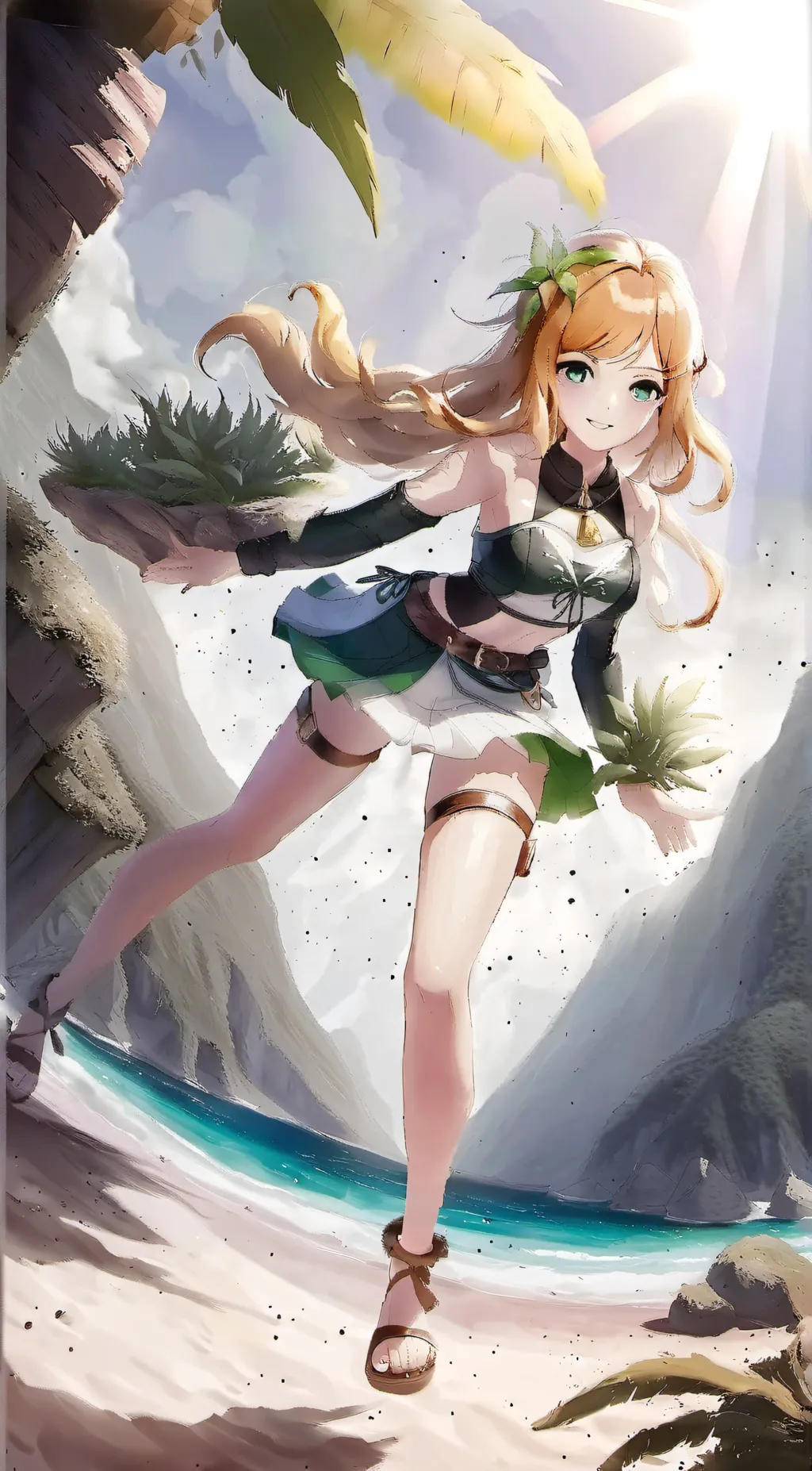 ai character: Amelia background