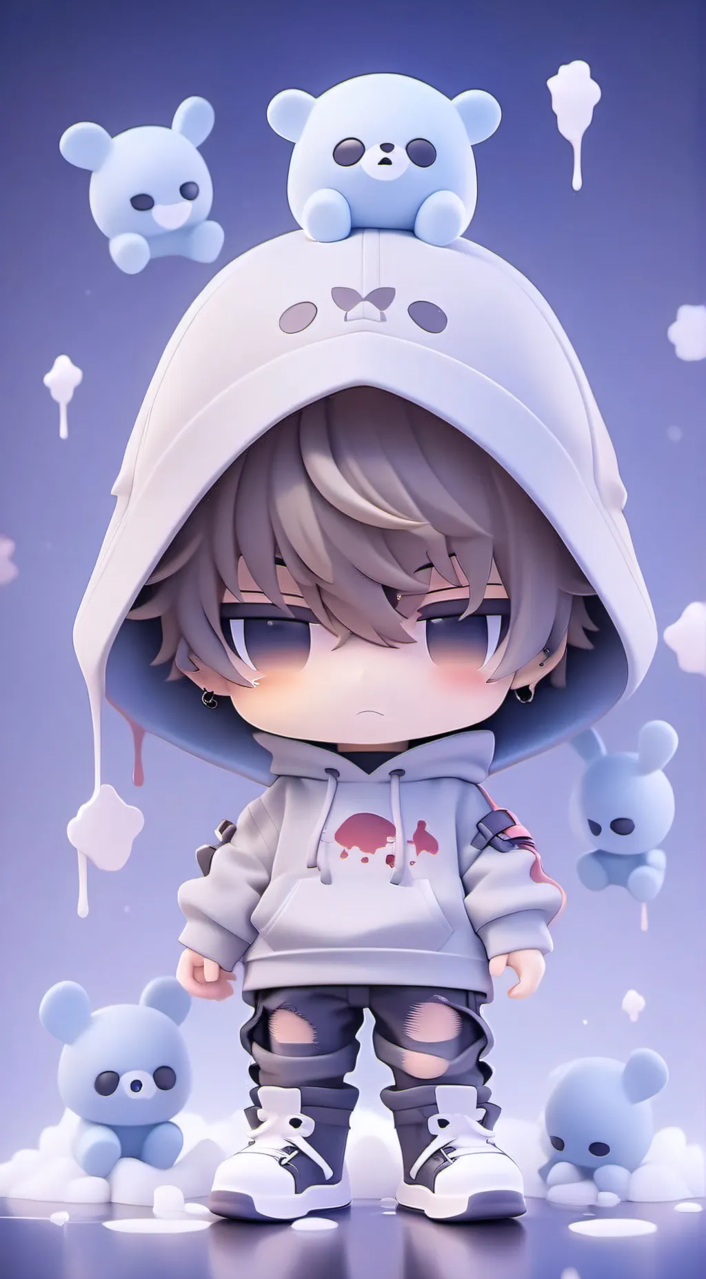 ai character: Cc background