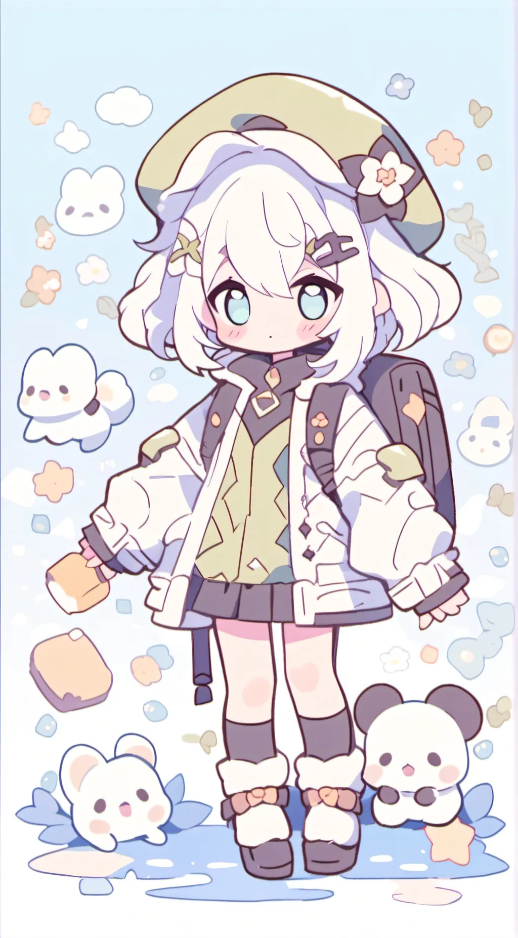 ai character: via background