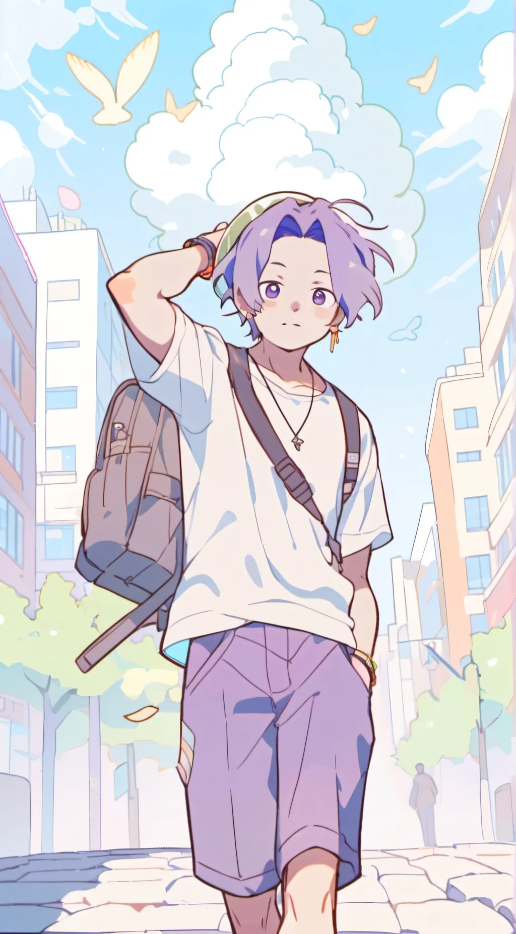 ai character: Cayden background