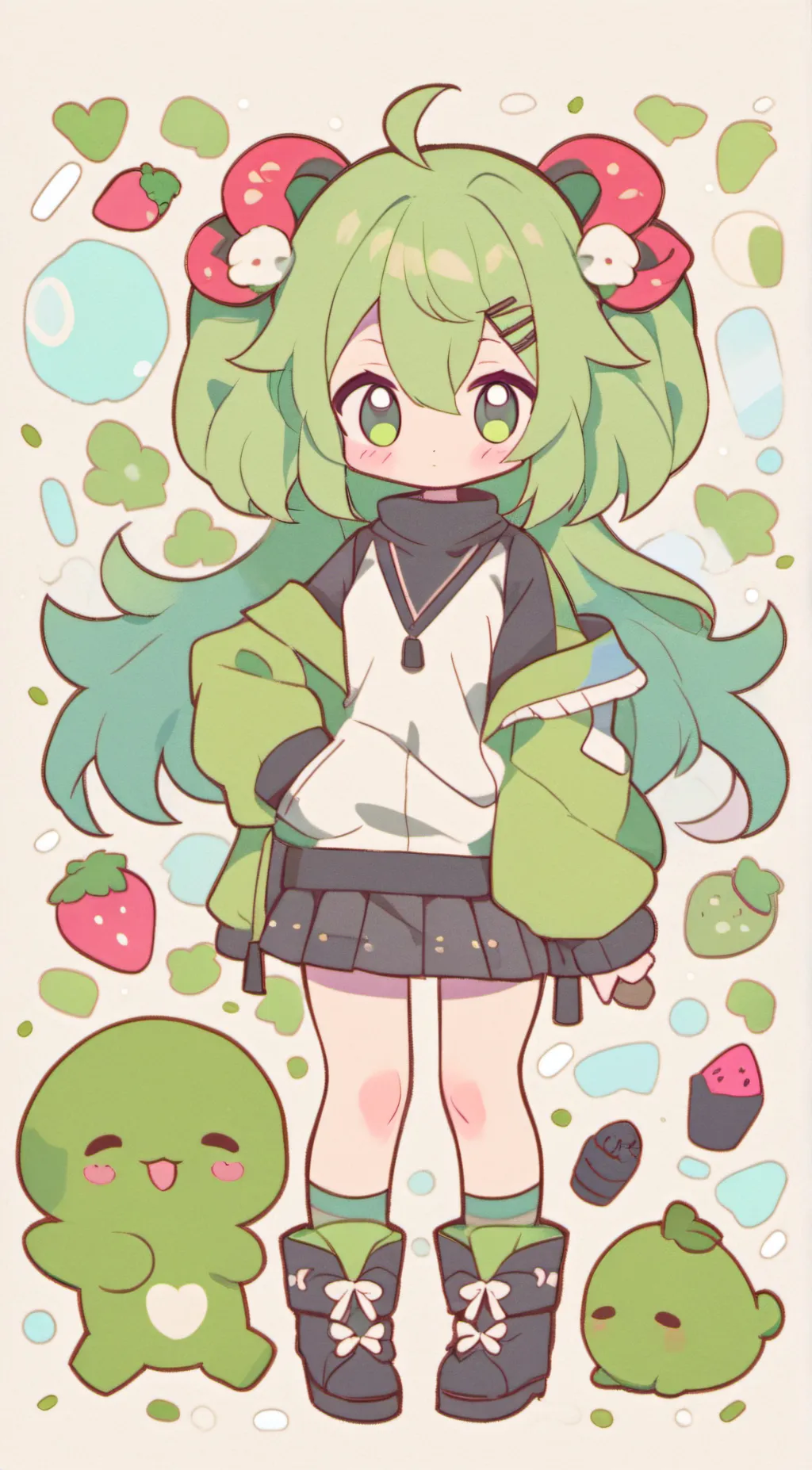 ai character: P background