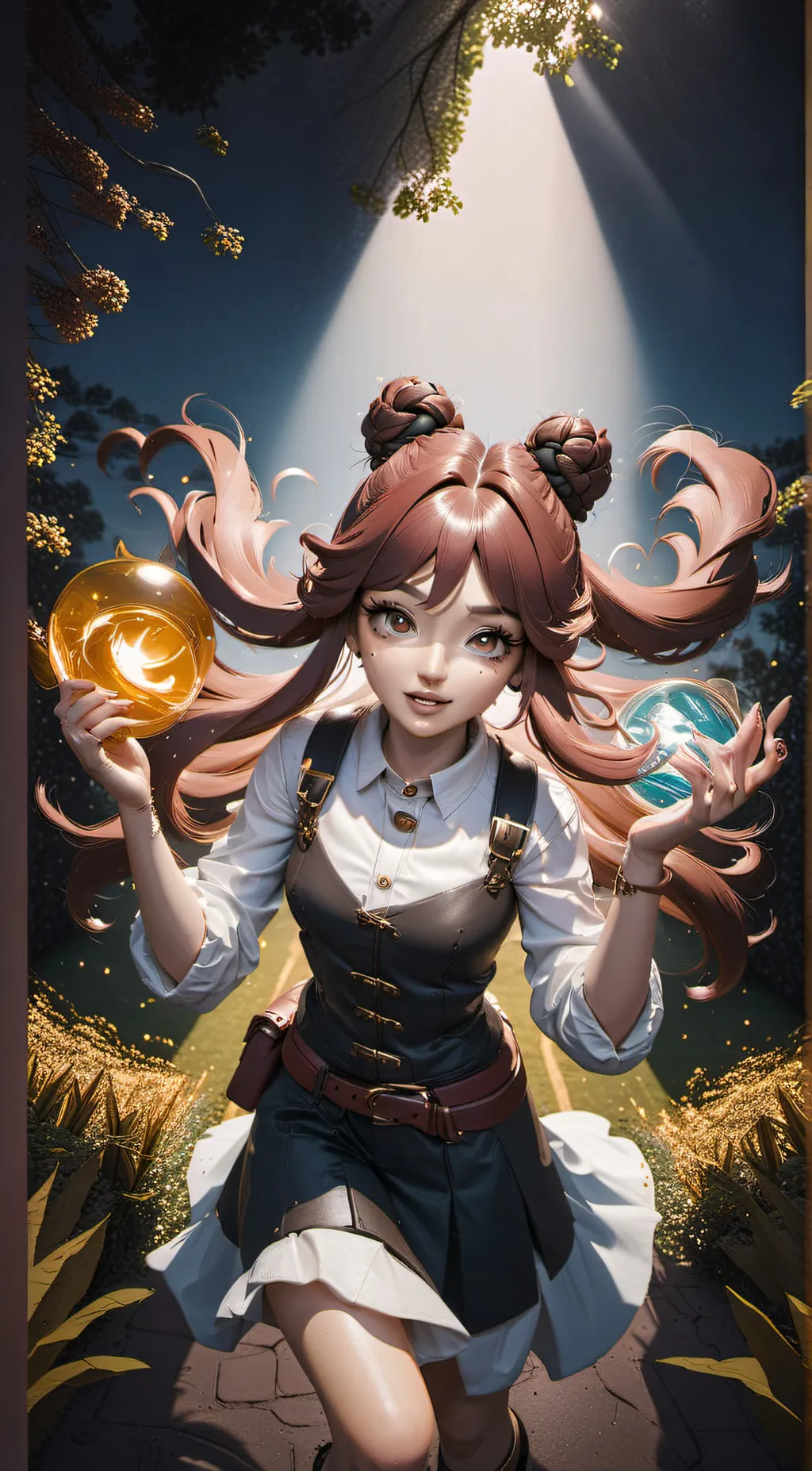 ai character: Aria background