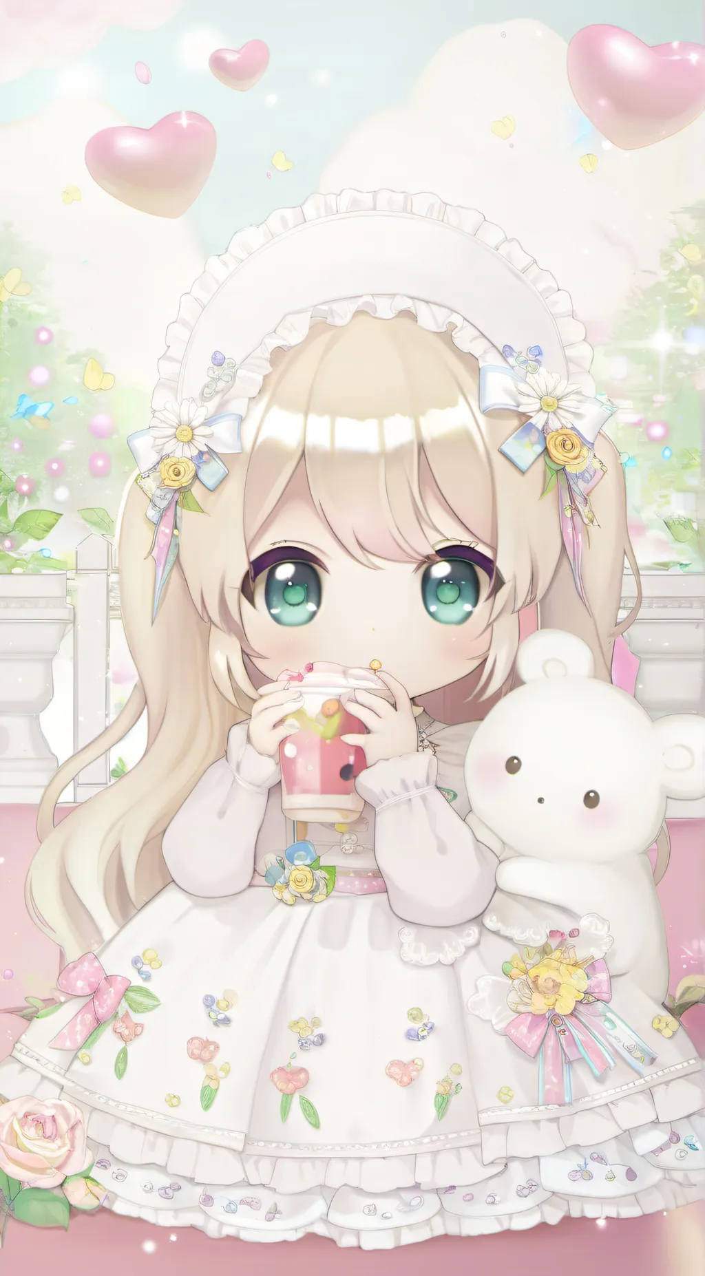 ai character: Cookie background