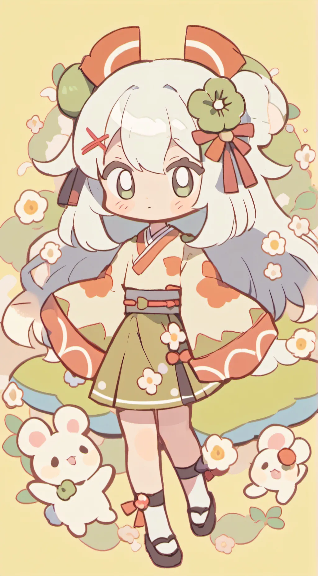 ai character: nana-san background