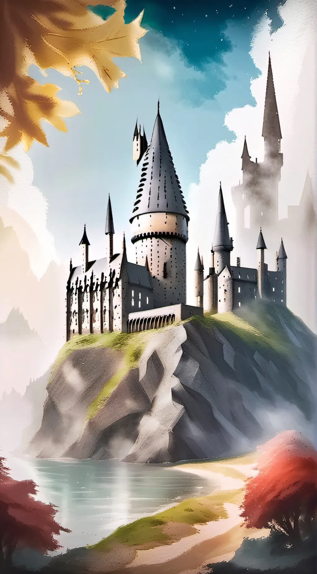 ai character: 🌸Hogwarts🌸 background