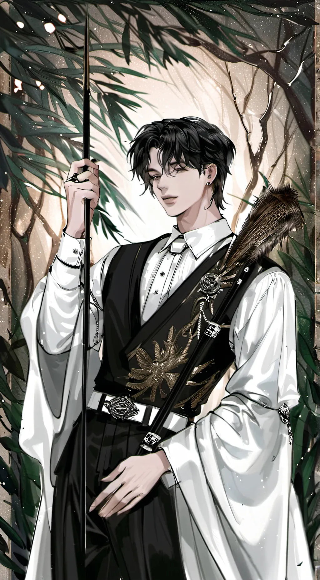 ai character: Calvin background