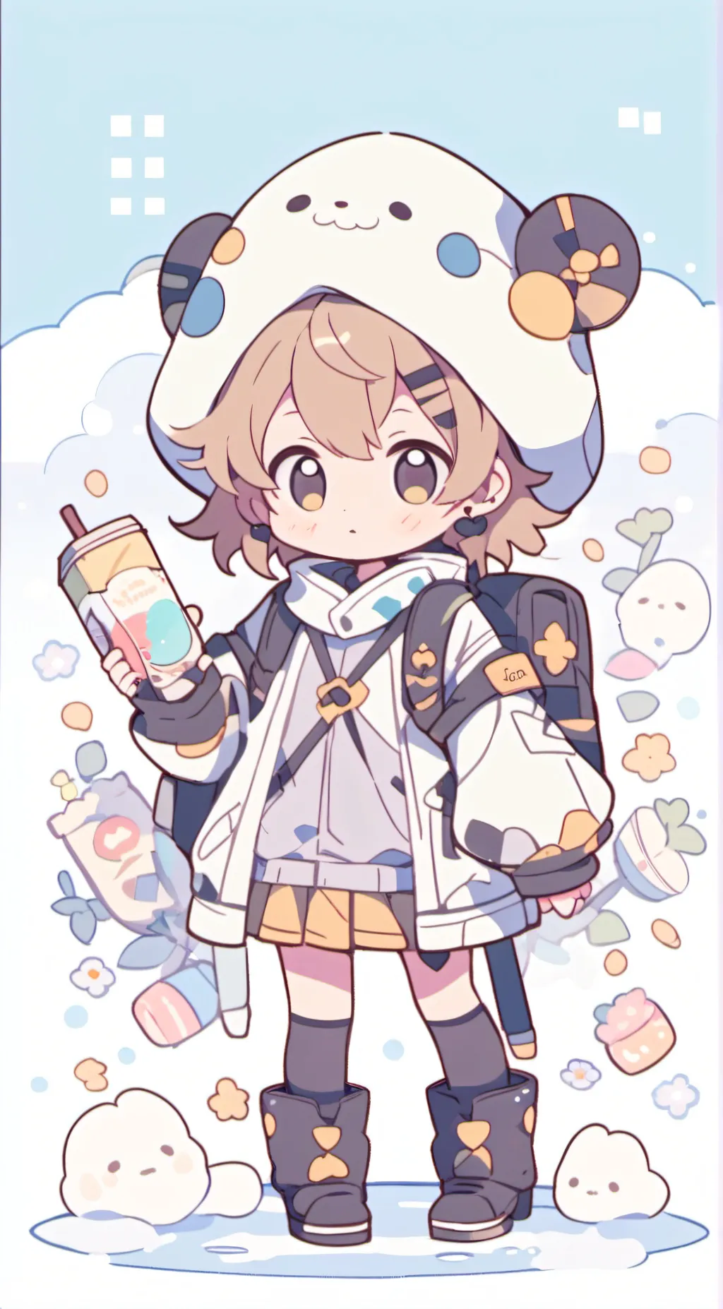 ai character: Zachary  background