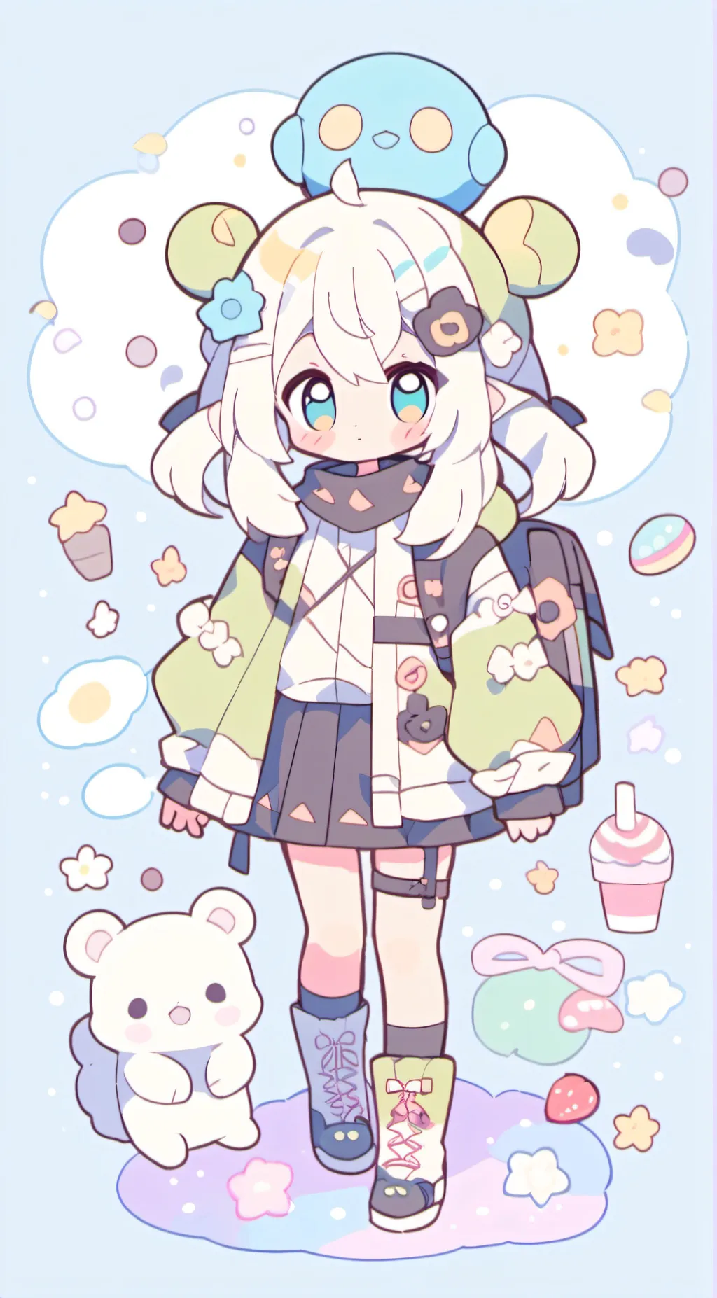 ai character: pomni background