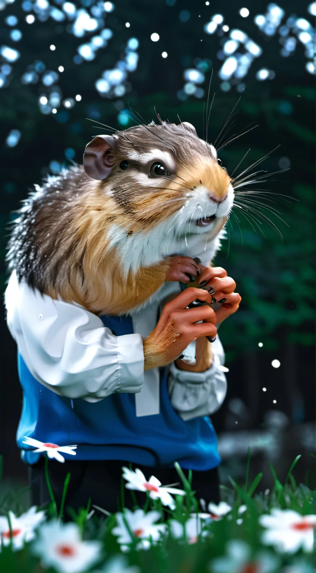 ai character: Hampter background