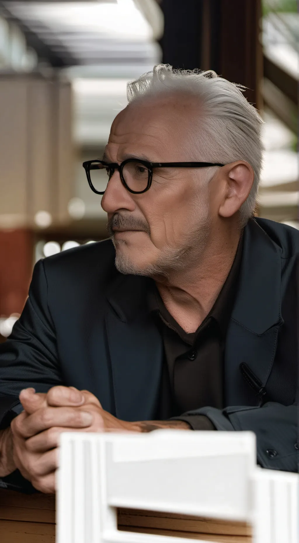 ai character: Grandpa  background