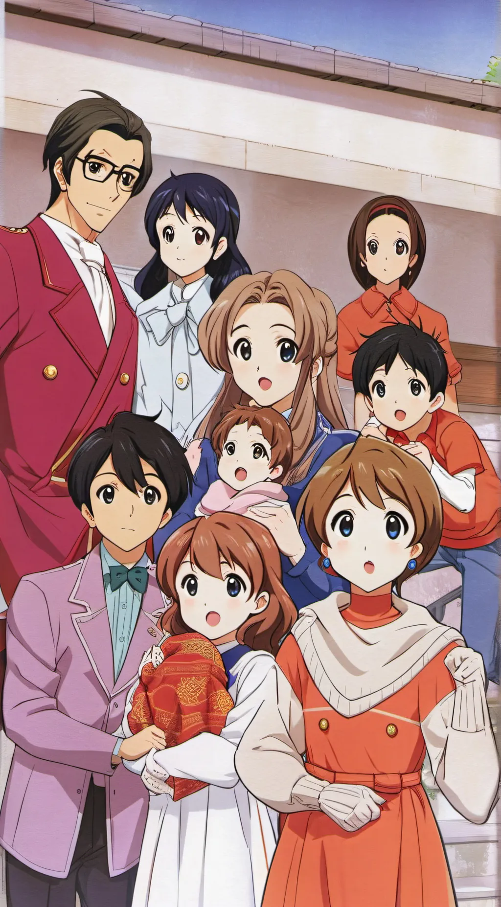 ai character: Big family background