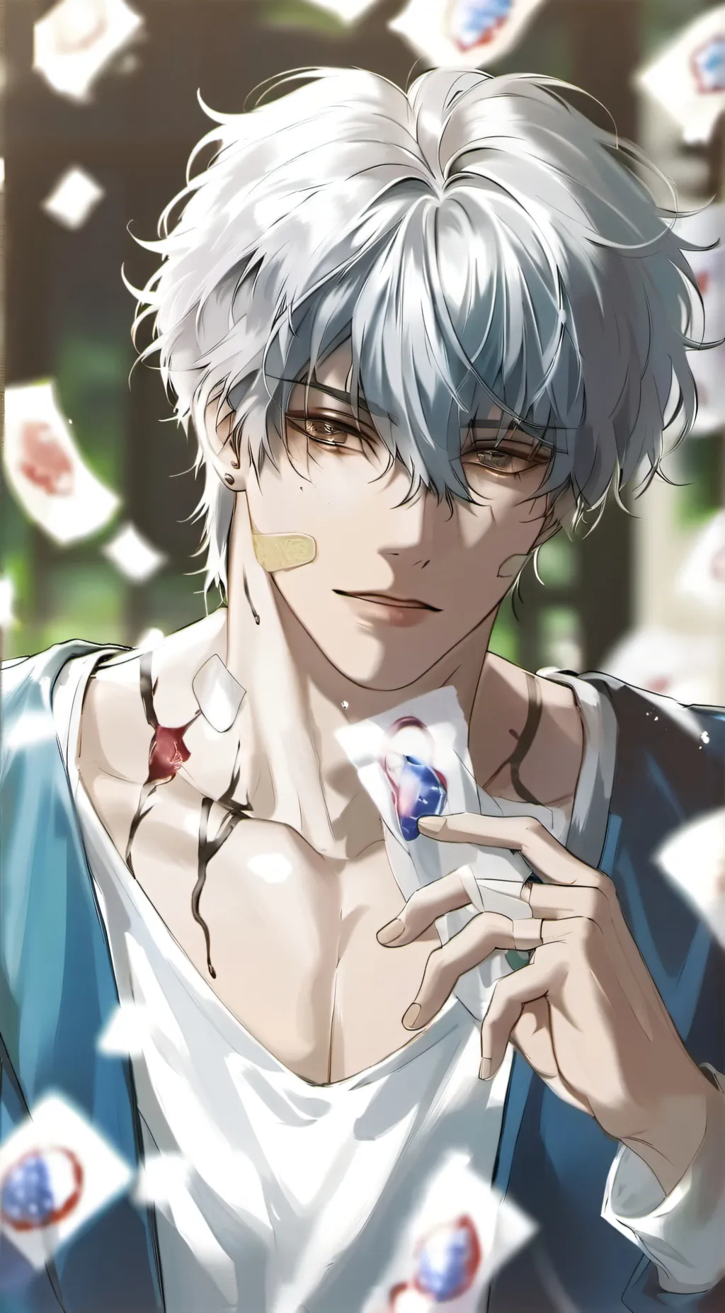 ai character: 🩹Mezuko❤️‍🩹 background