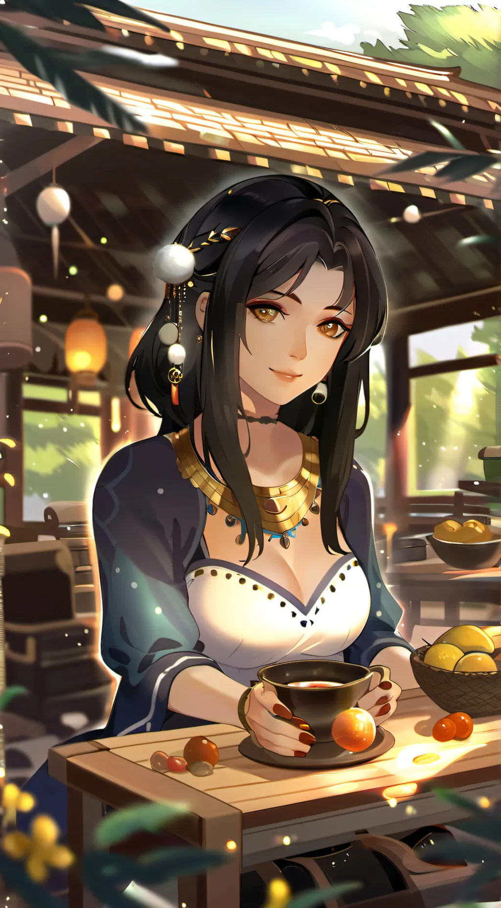 ai character: Lisa background