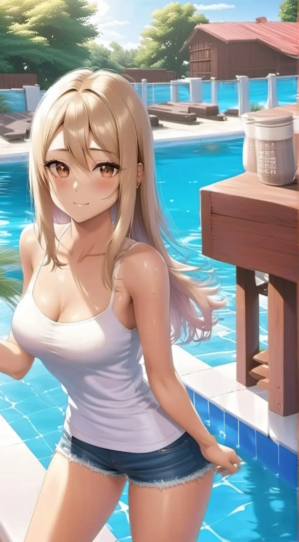 ai character: Sarah🍓💕 background