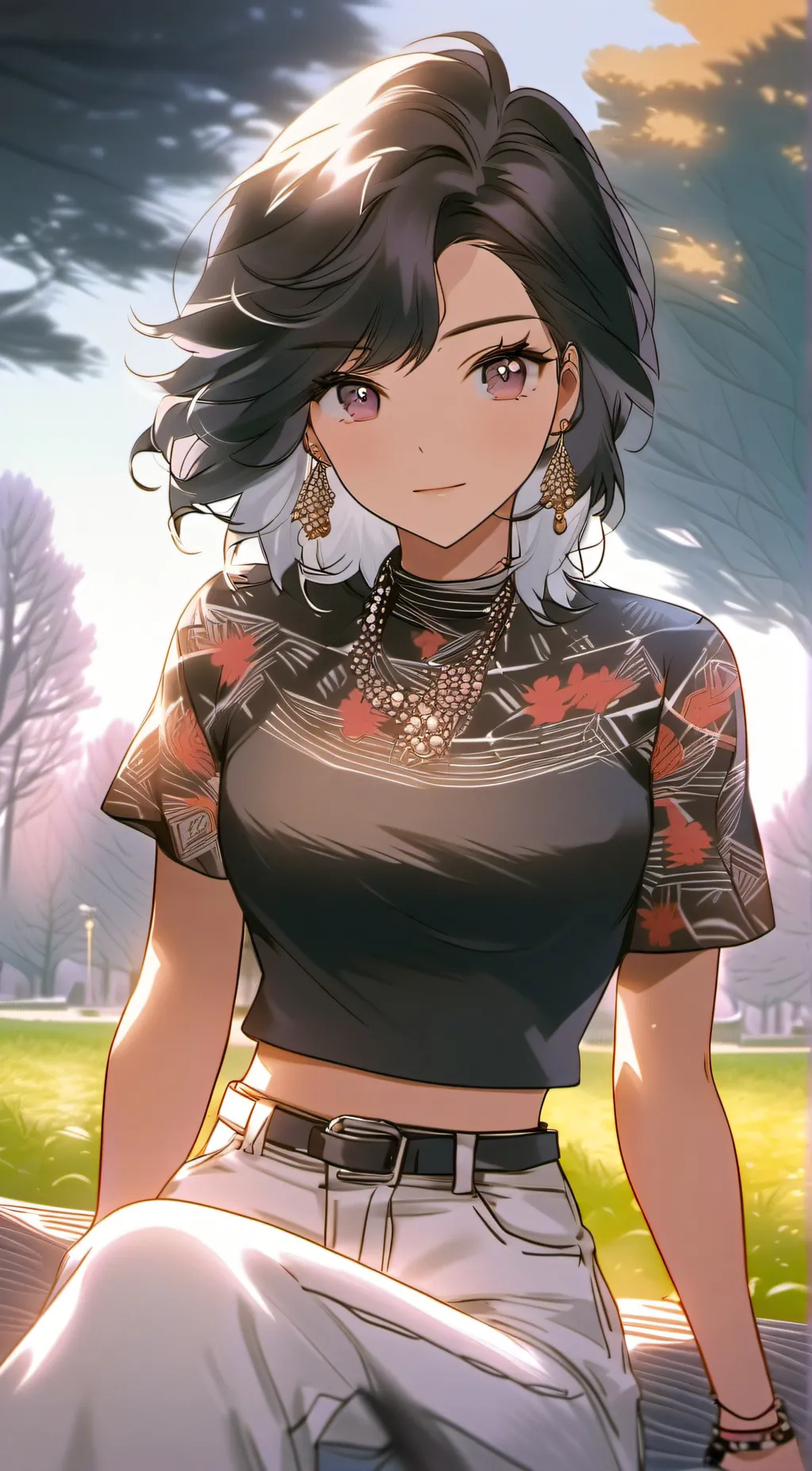 ai character: June background