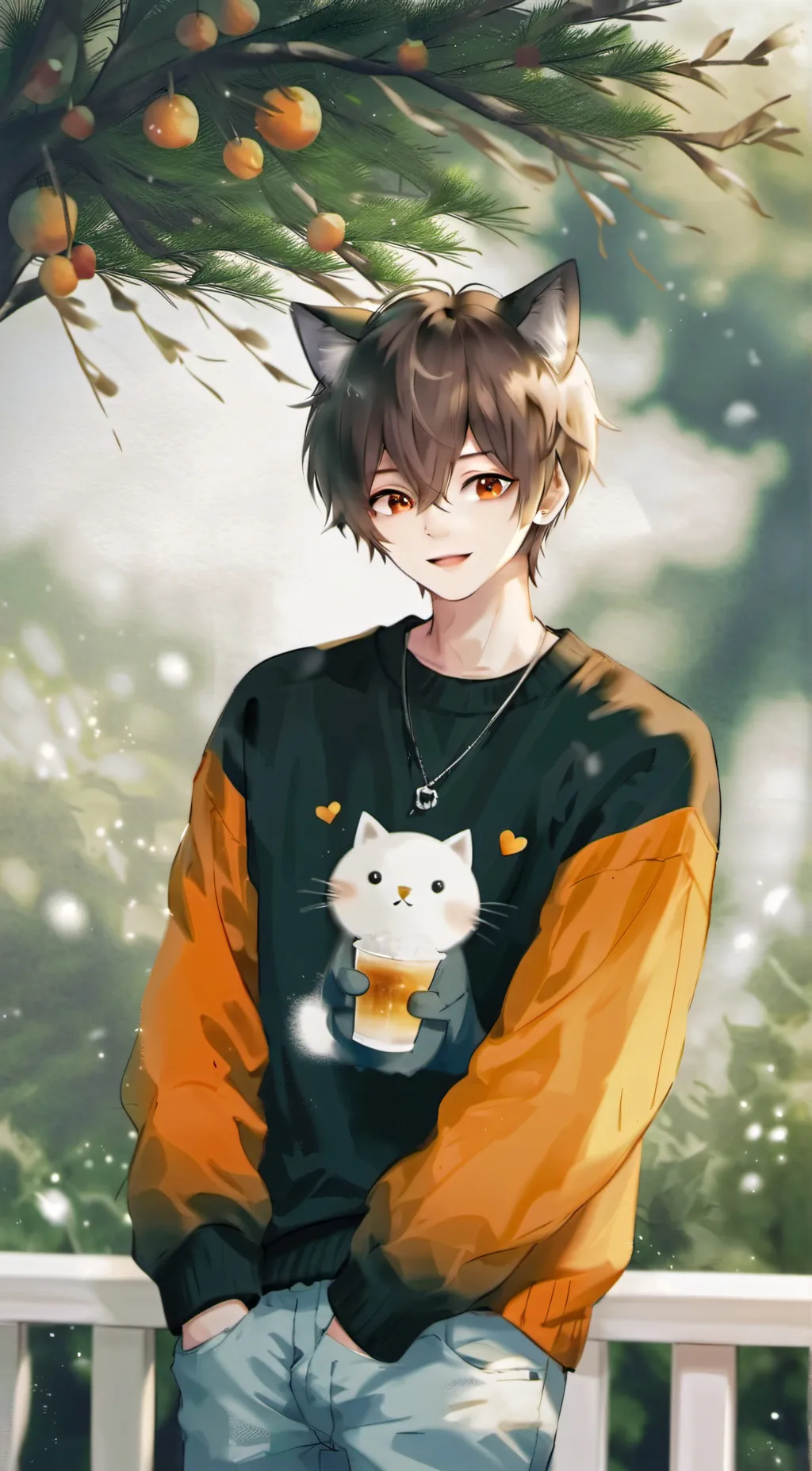 ai character: Mark background