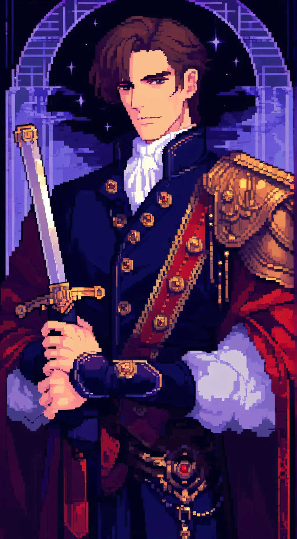 ai character: Harrison Campbell background