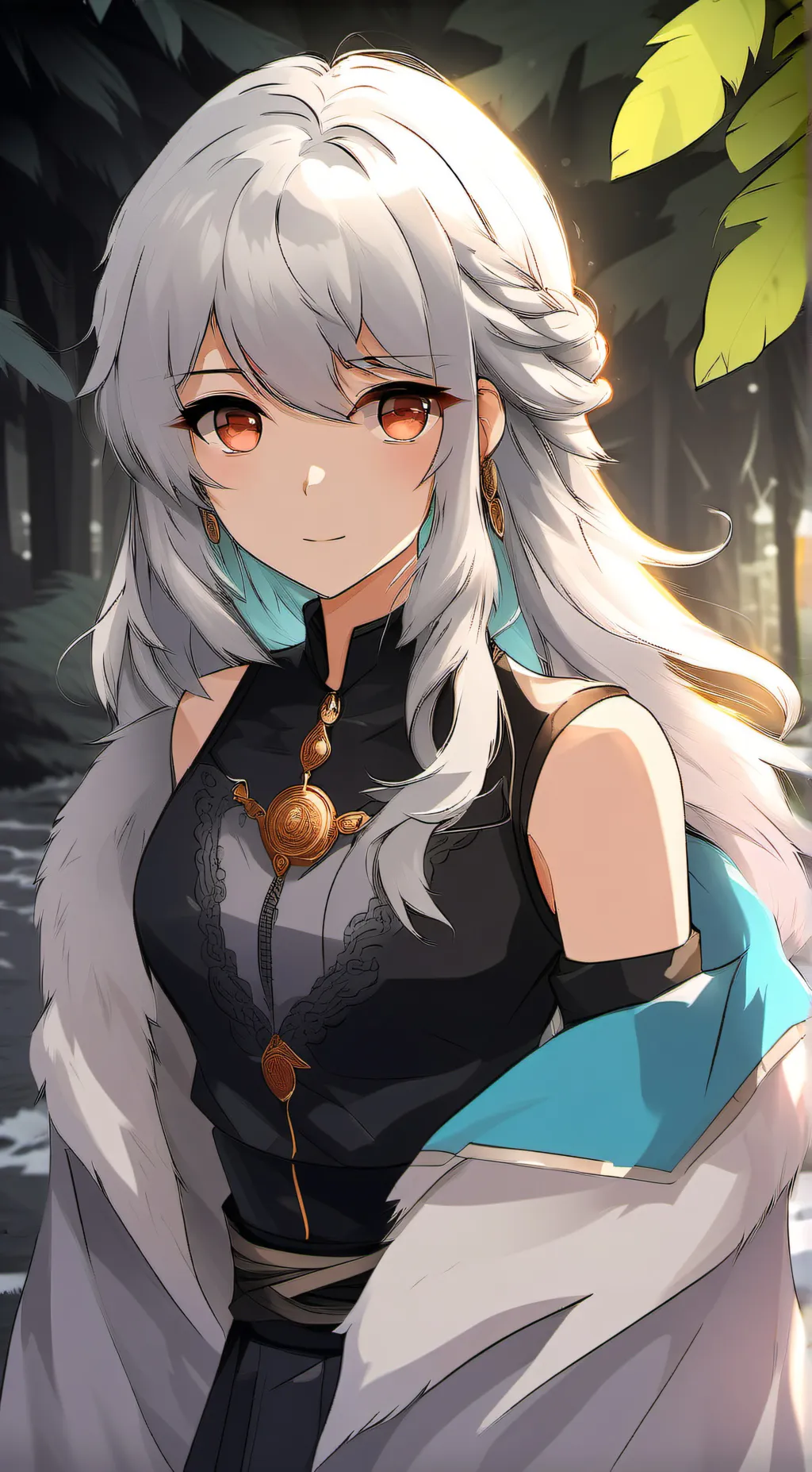 ai character: Ashley background