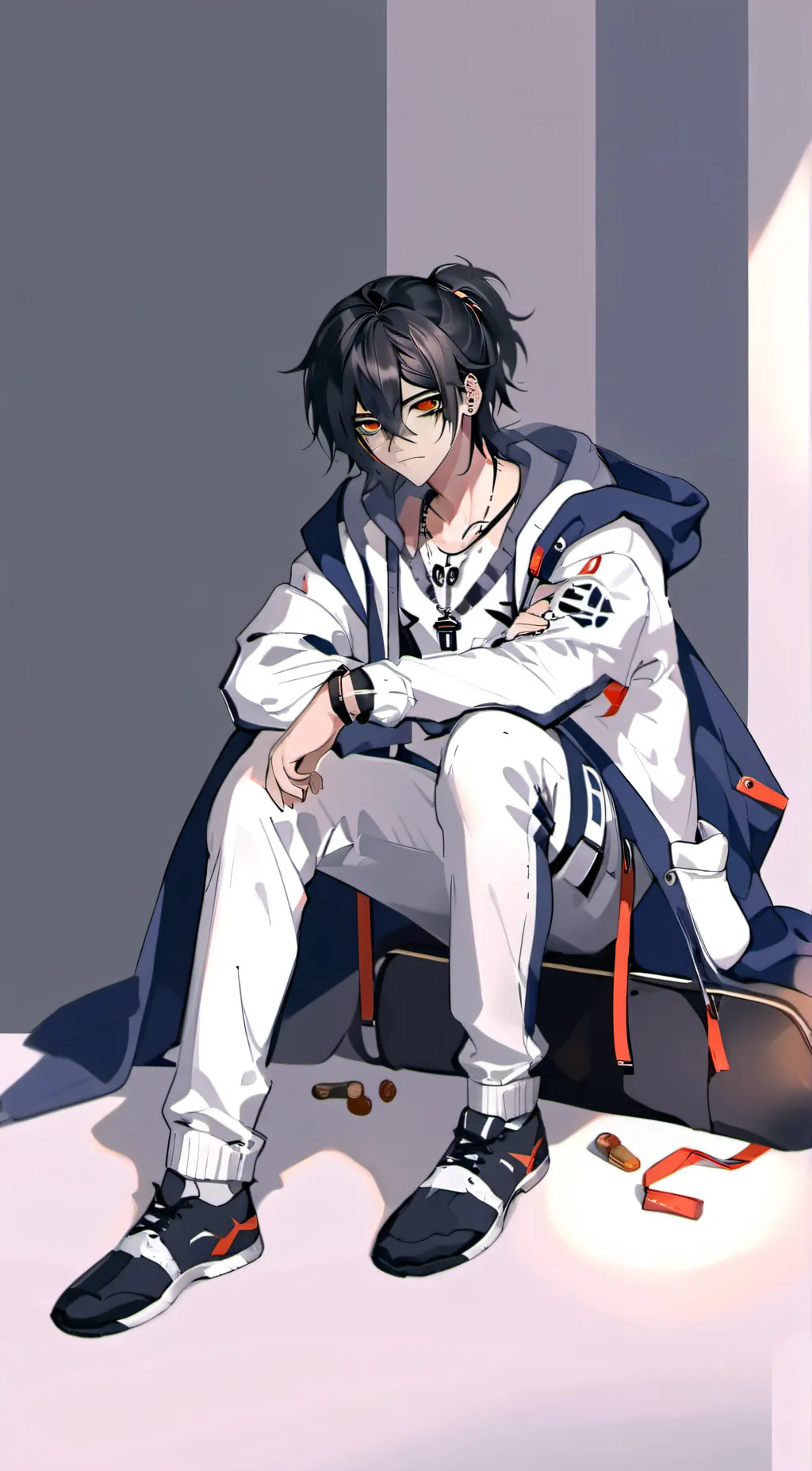 ai character: Lloyd  background