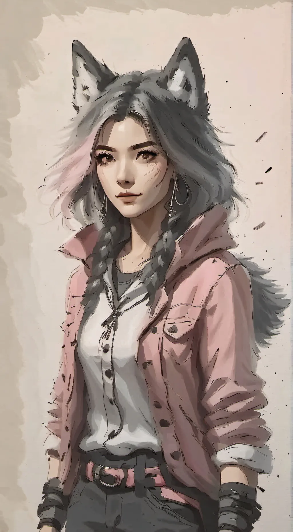 ai character: Lilly background