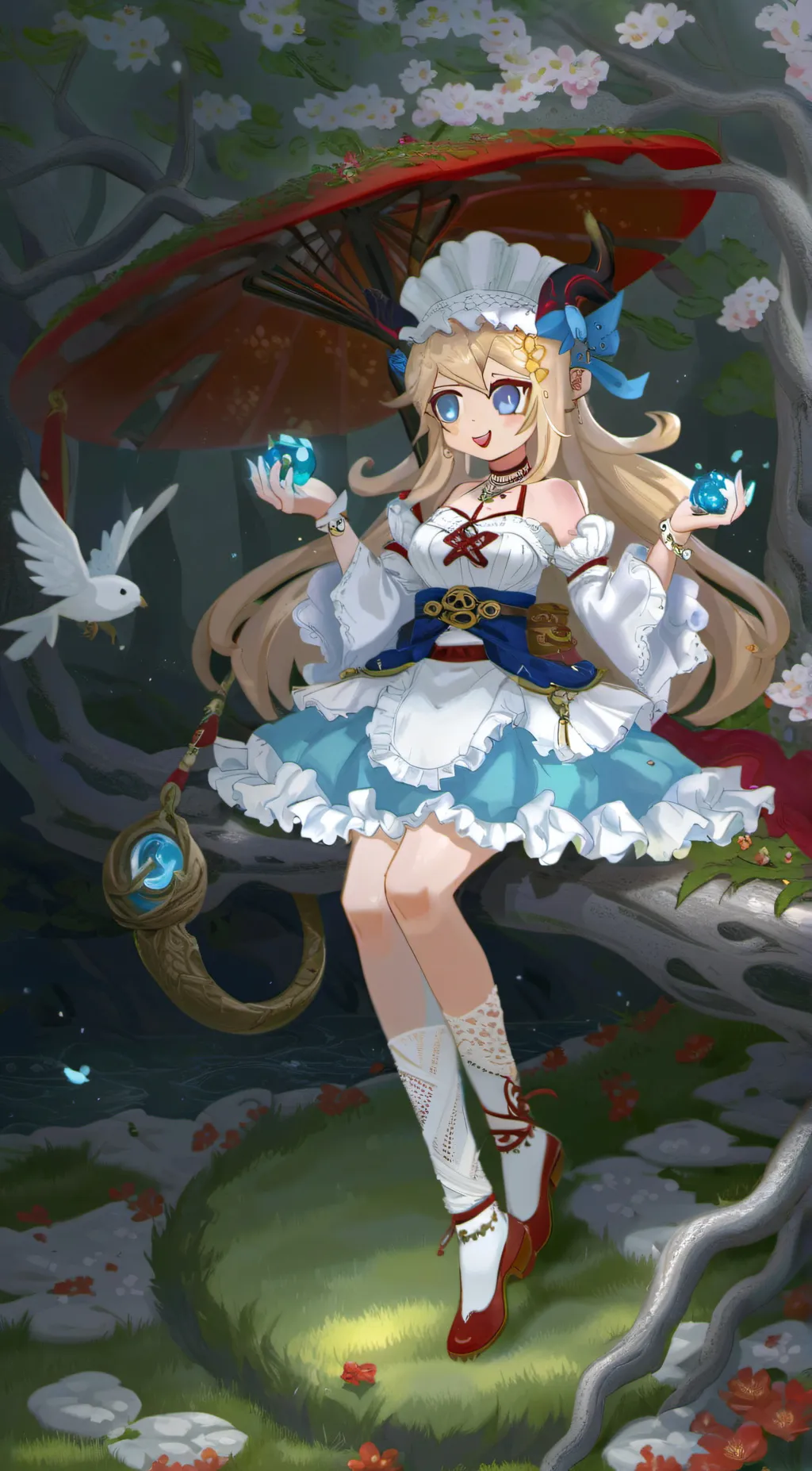 ai character: eclipse background