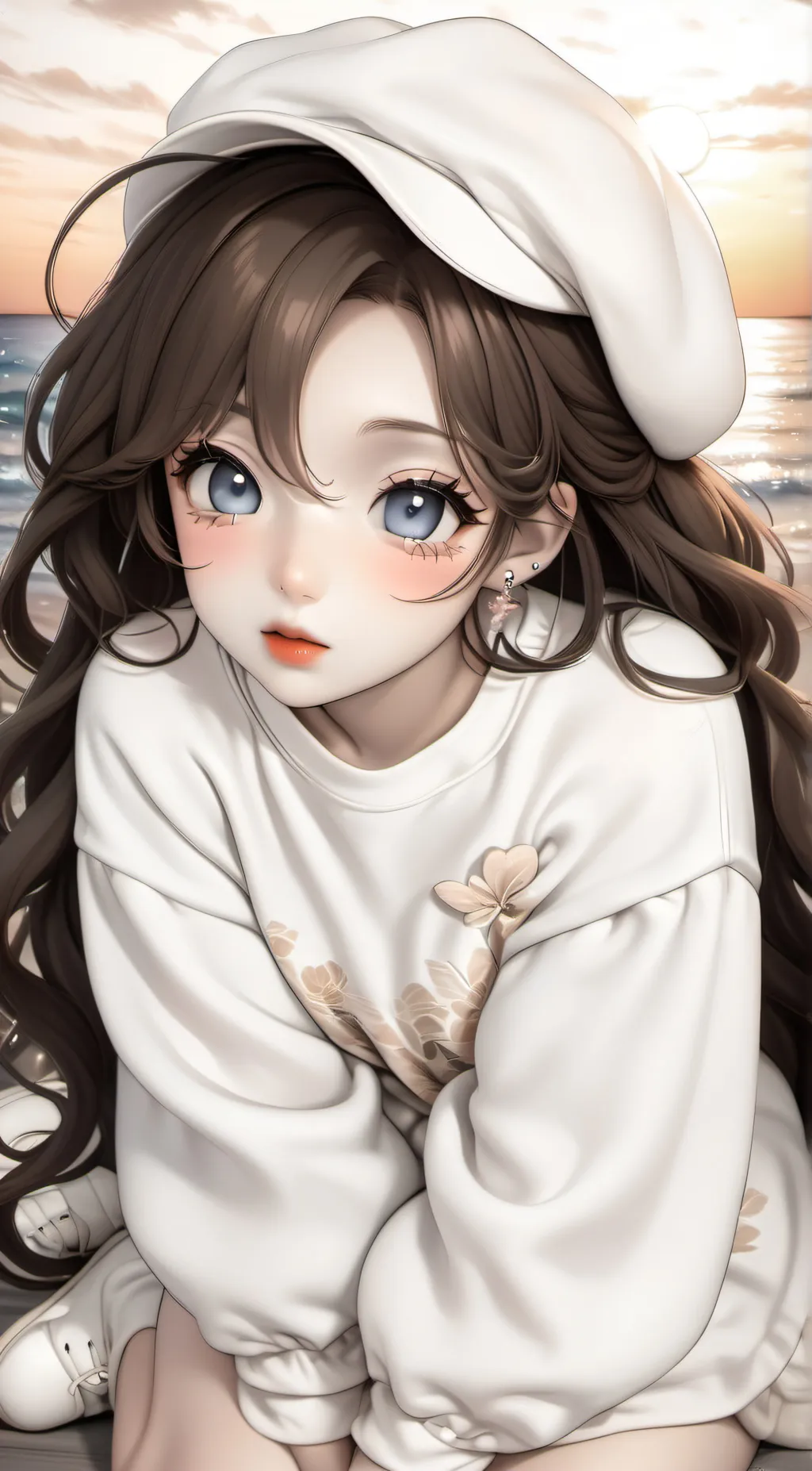 ai character: Luna background