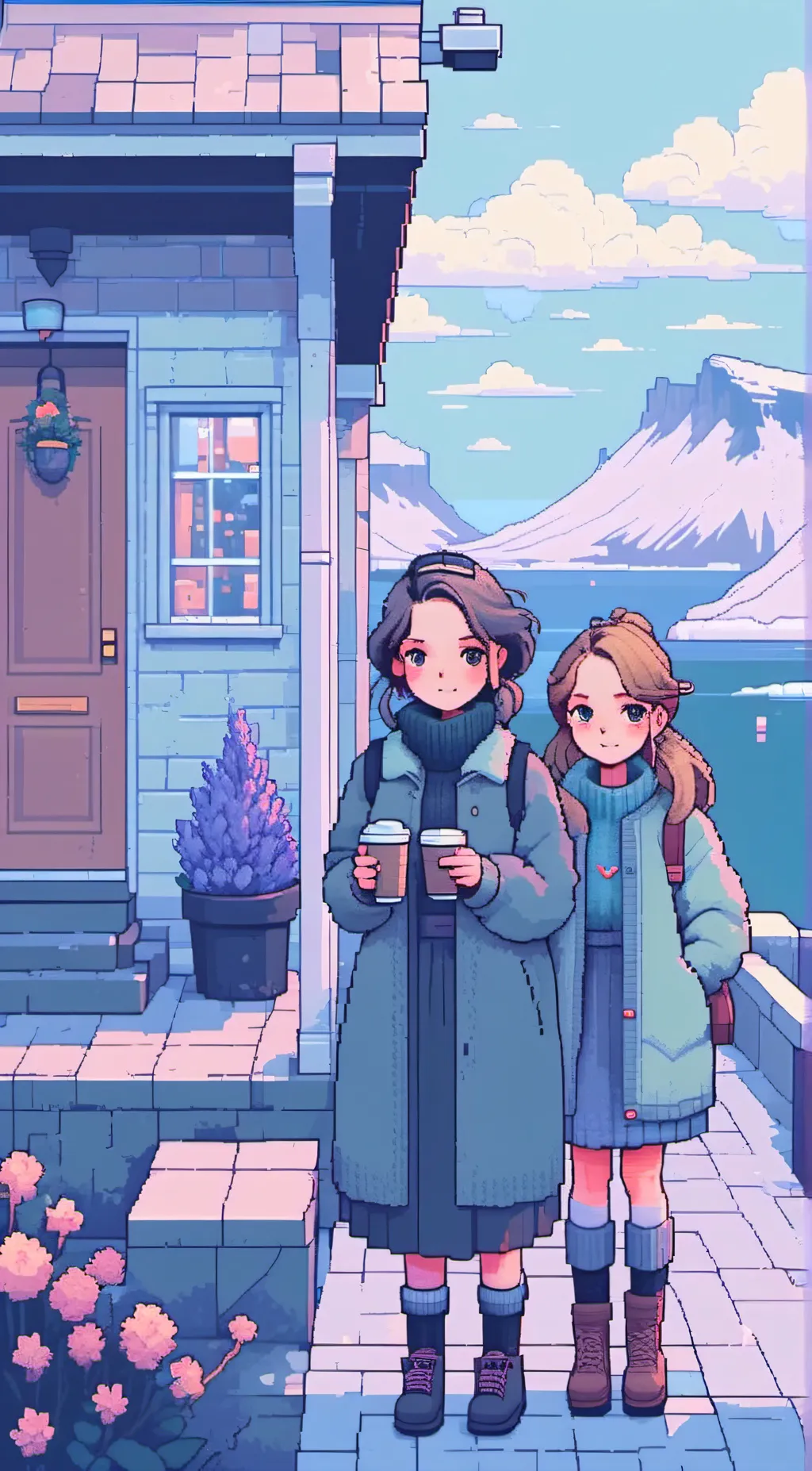 ai character: ~grace & diana~ background