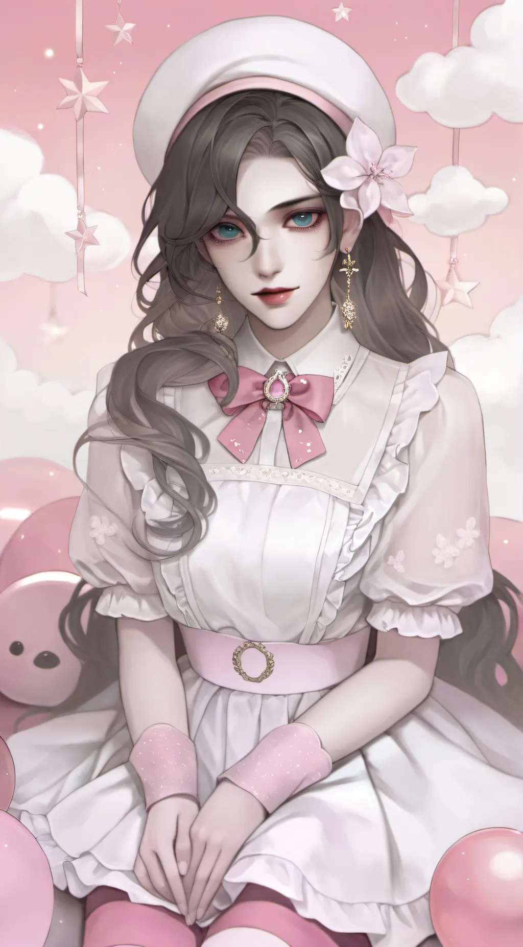 ai character: Katie  background