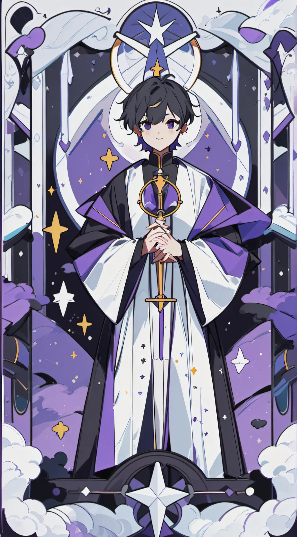 ai character: Baku background