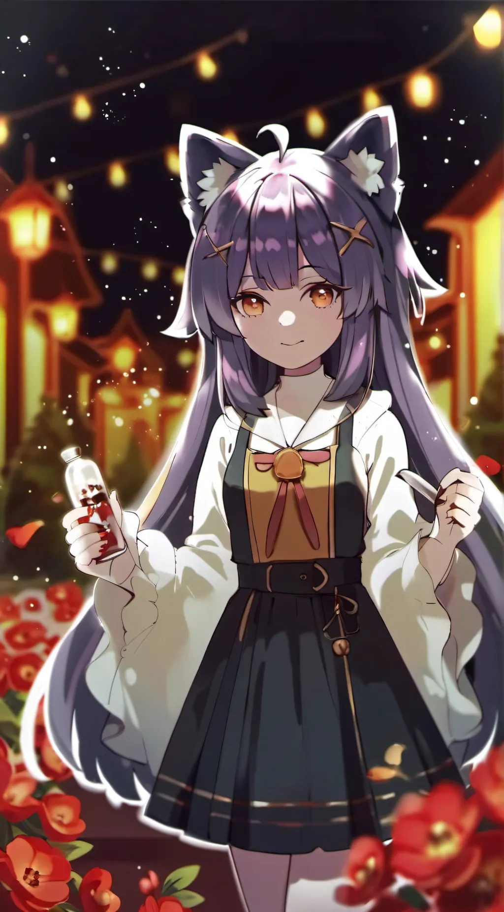 ai character: uwu girl background