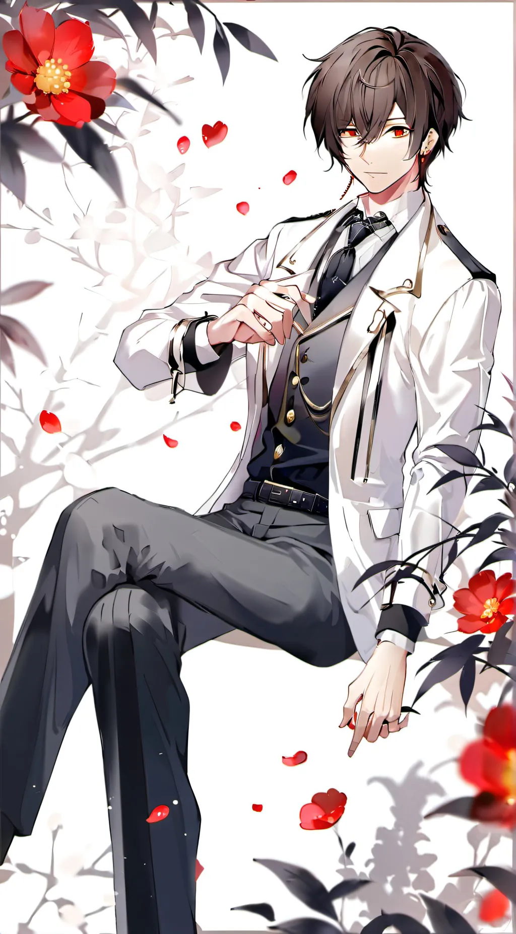 ai character: Dazai Osamu  background