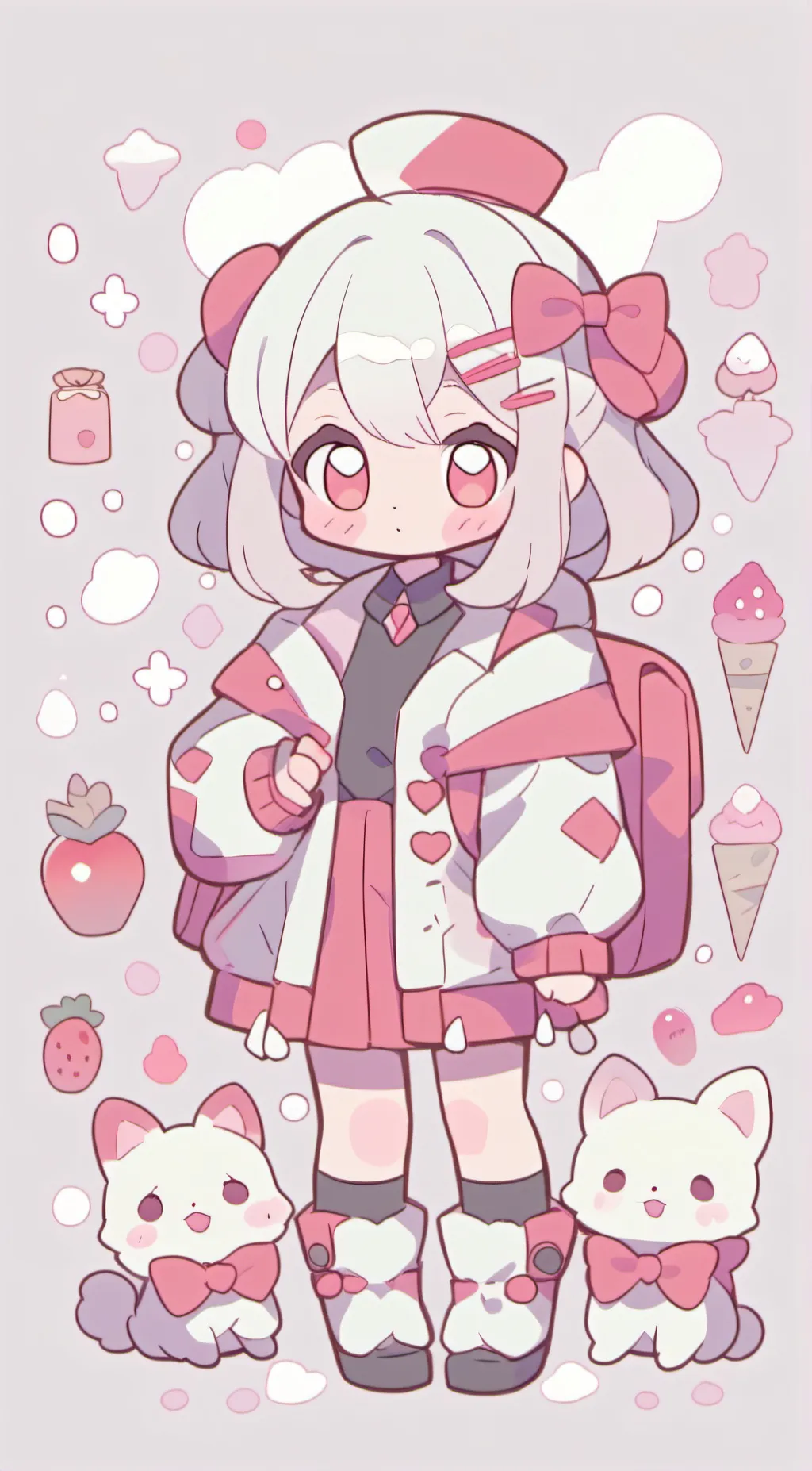 ai character: Lily background