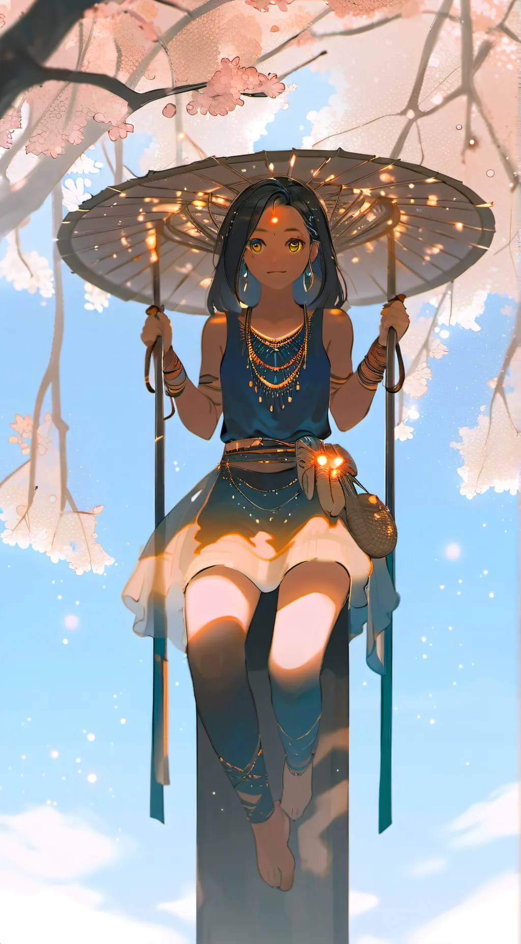 ai character: brook  background