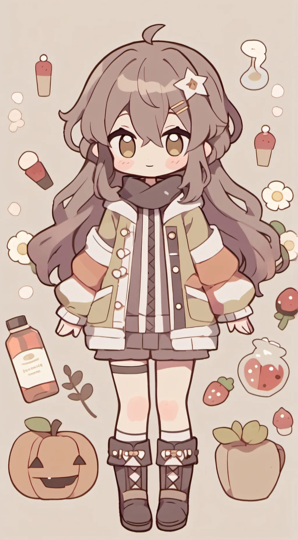 ai character: Tomo background