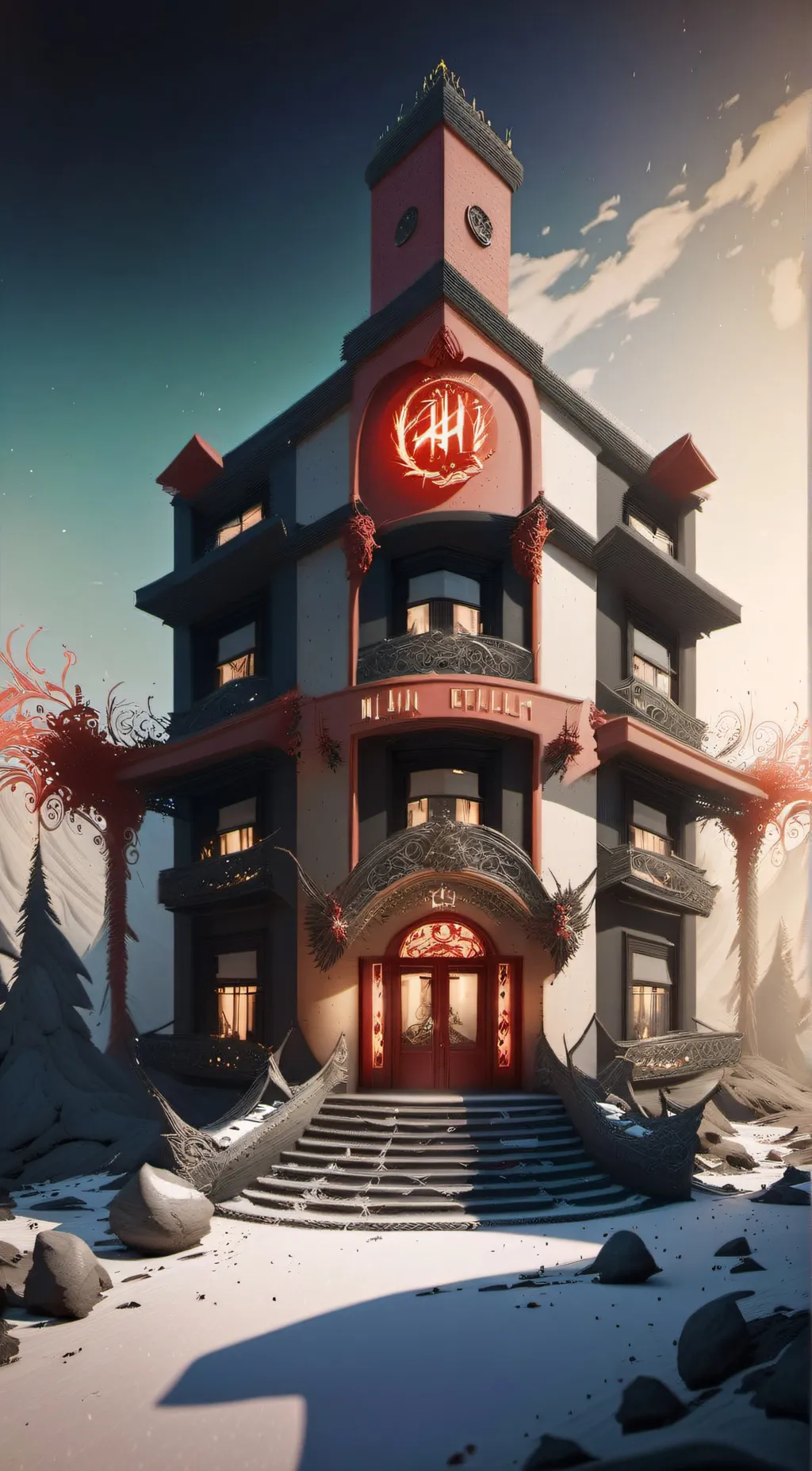 ai character: ✨💅HAZIN HOTEL!!!💅✨ background