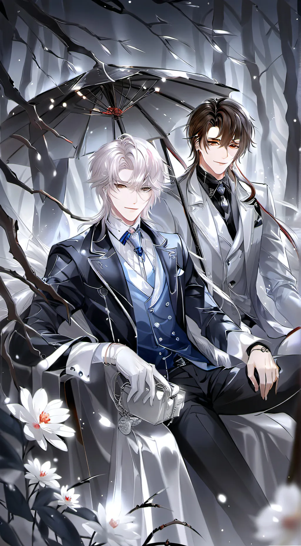 ai character: kio and kia background