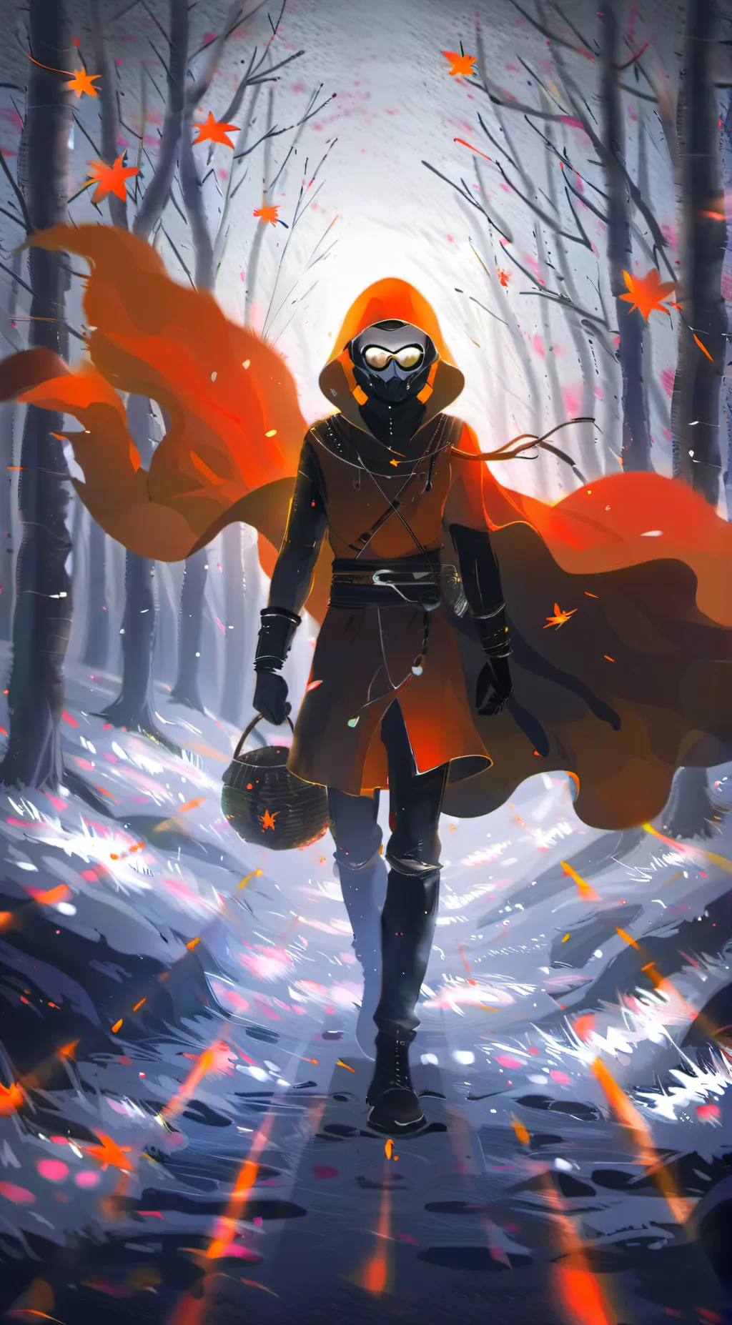 ai character: Rose background