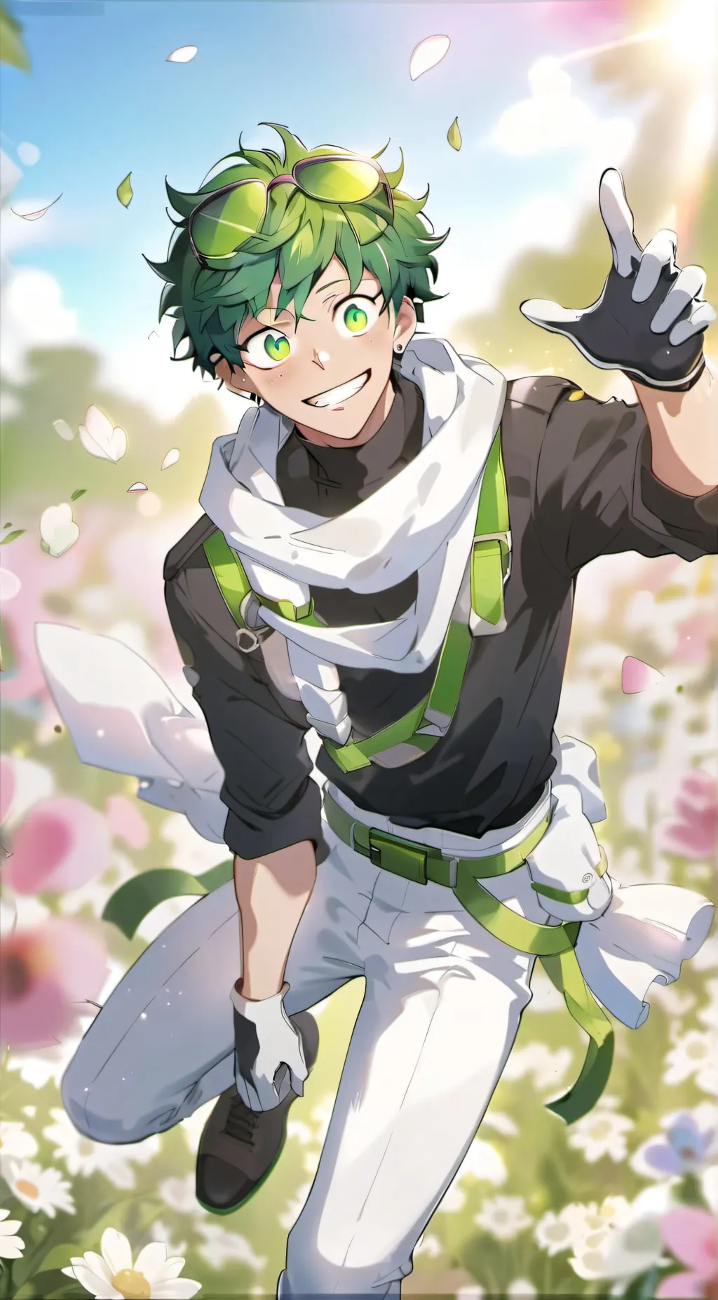 ai character: The road "Ep.2" background