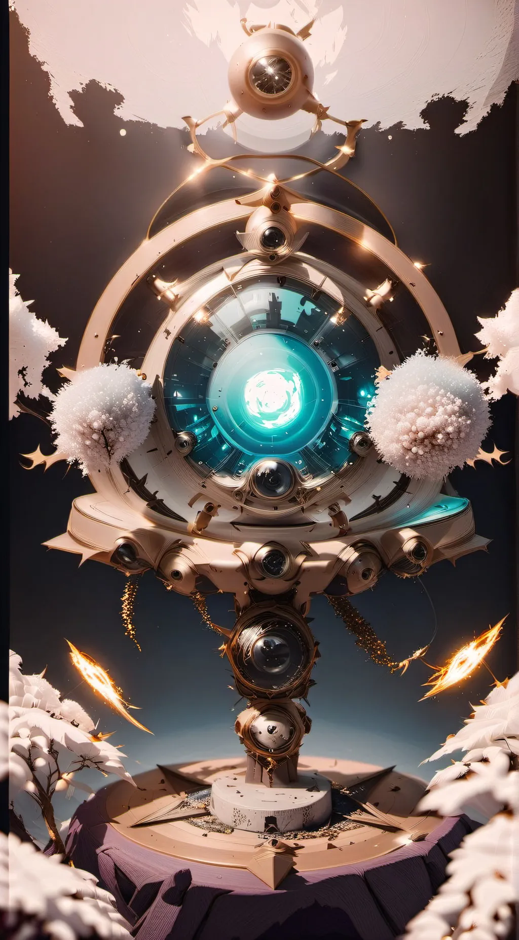 ai character: CREATE ANYTHING  background