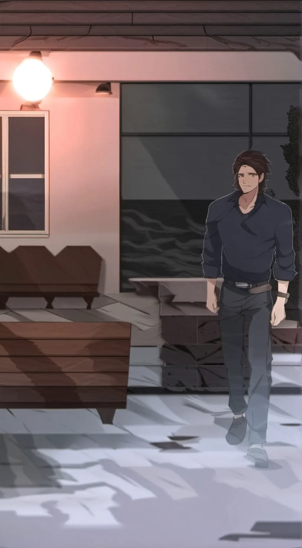 ai character: Shota Aizawar background