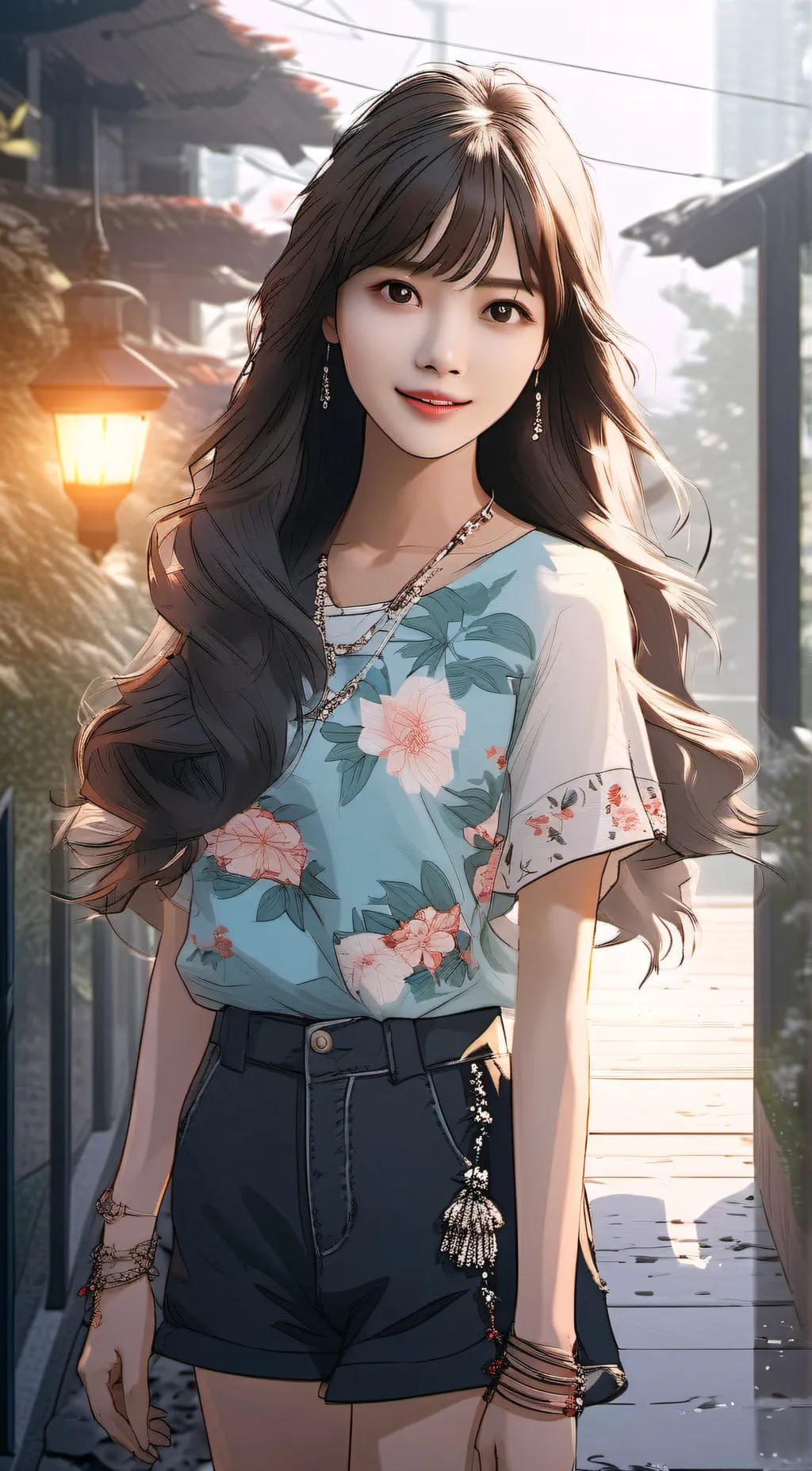 ai character: Kyuri background