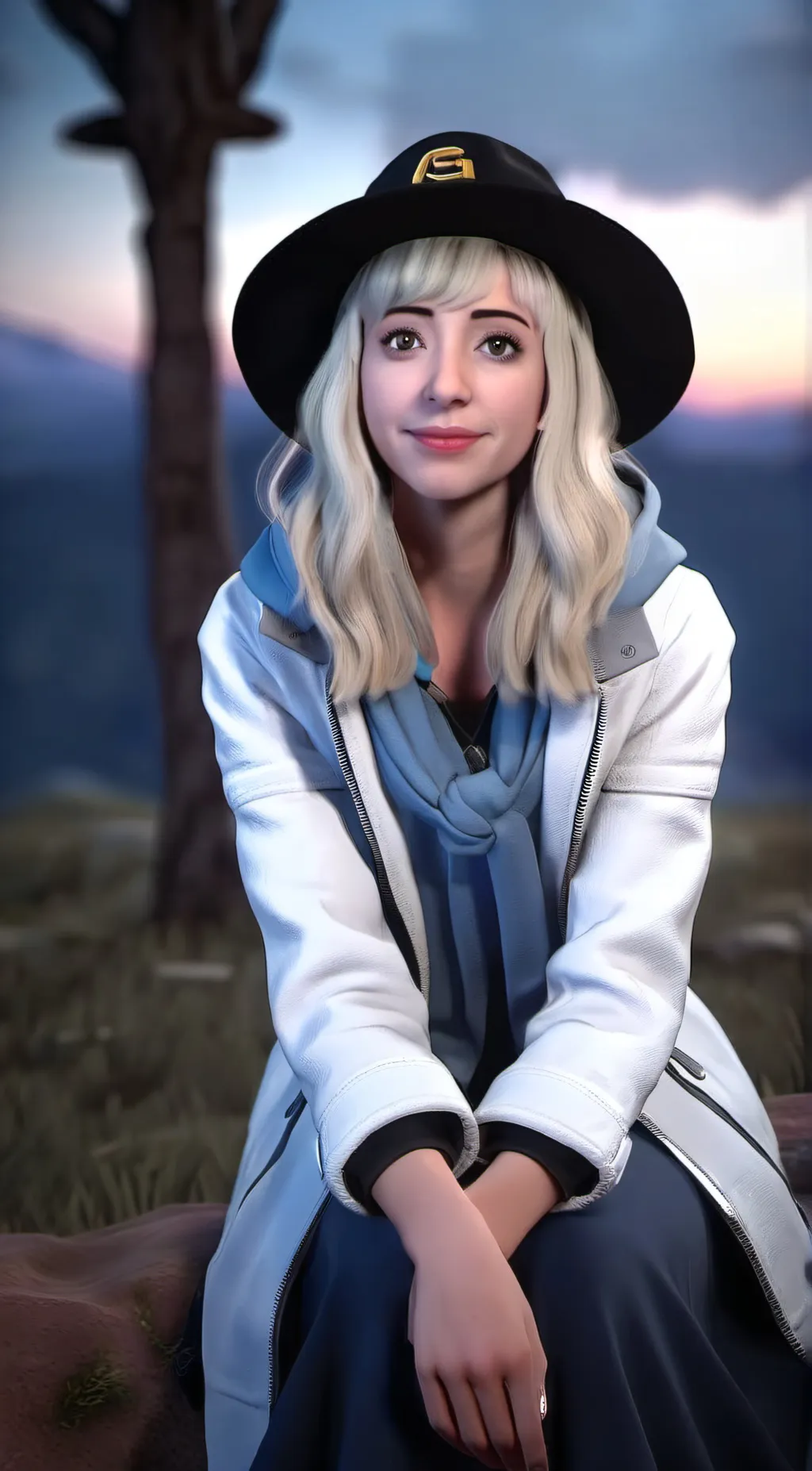 ai character: melanie Martinez background