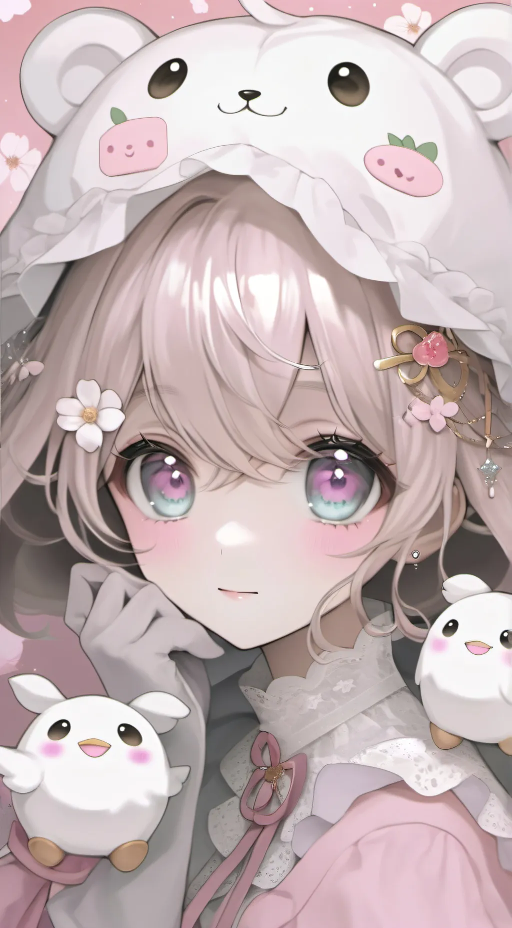 ai character: Maple background