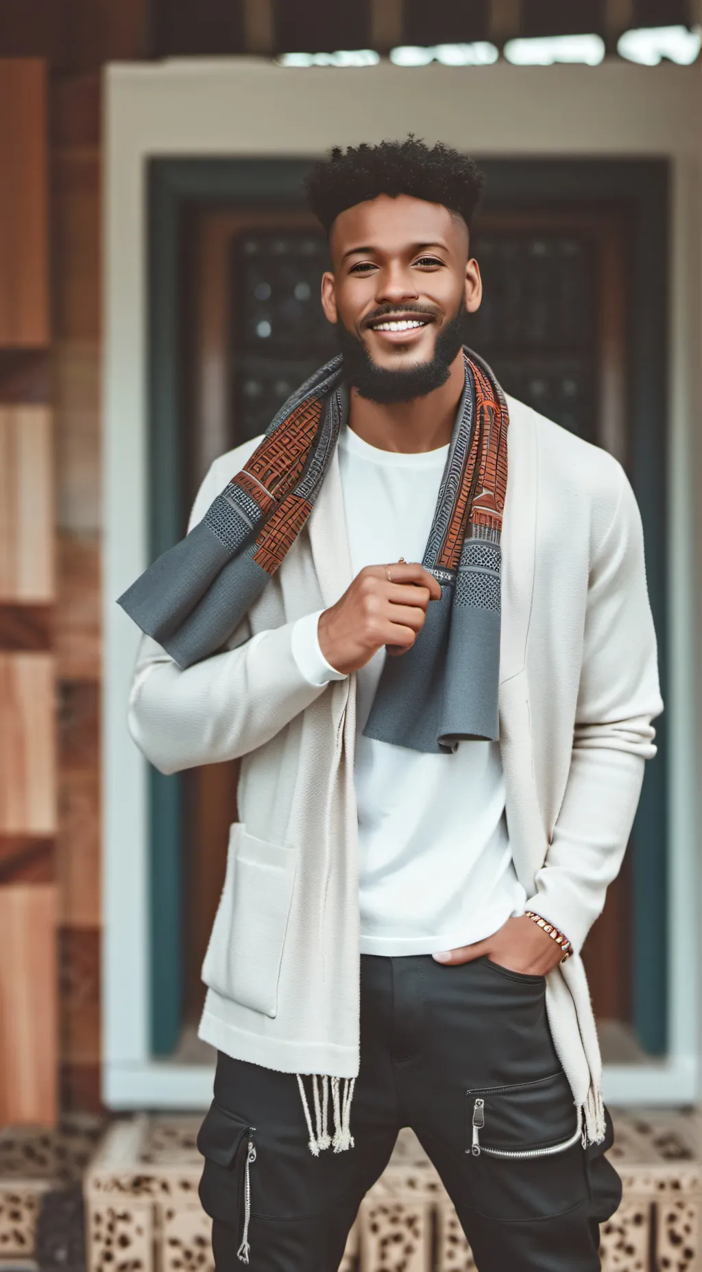 ai character: De'shawn background