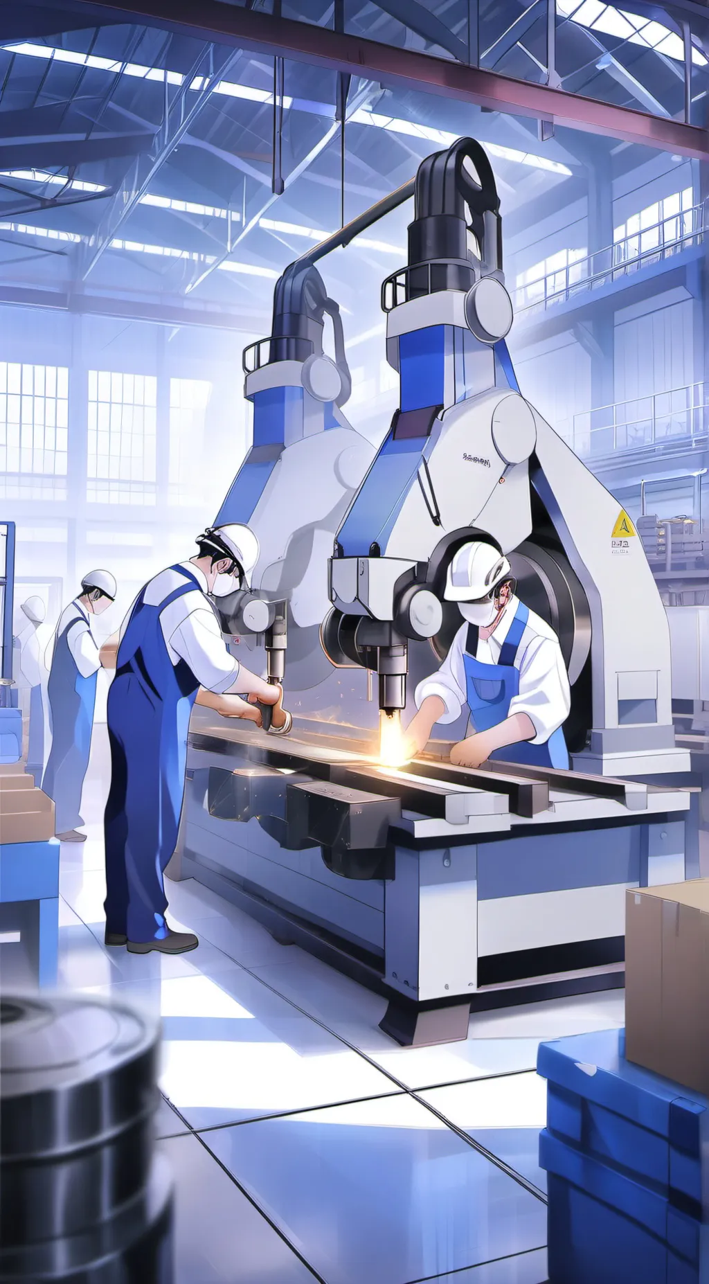 ai character: The Newest Titan background