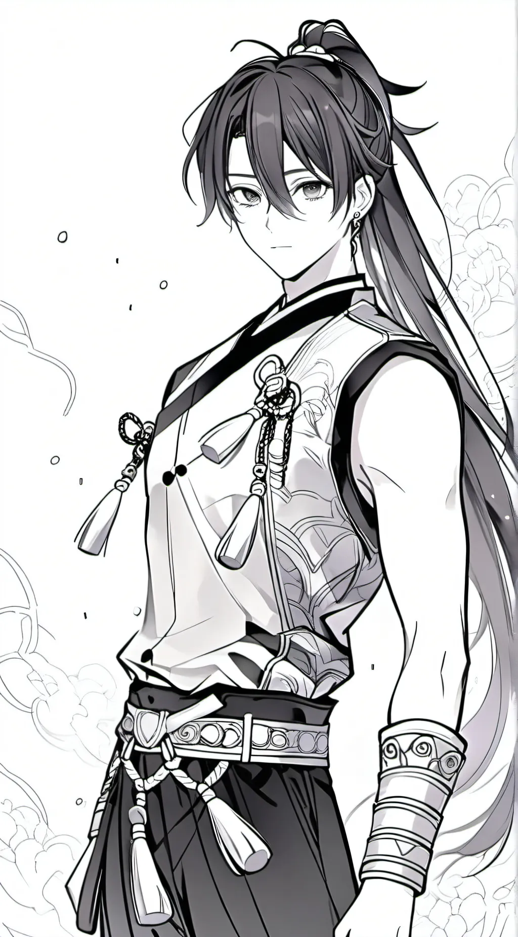 ai character: Kunkuri background