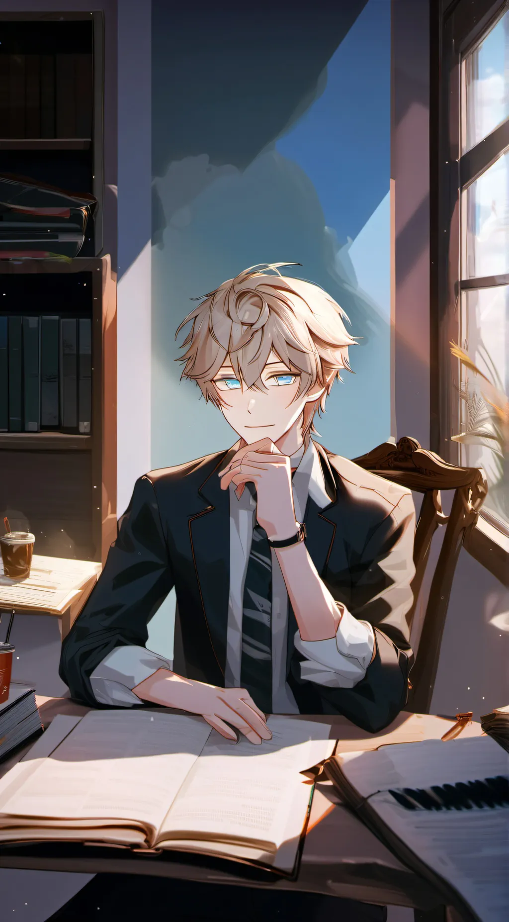 ai character: nico background