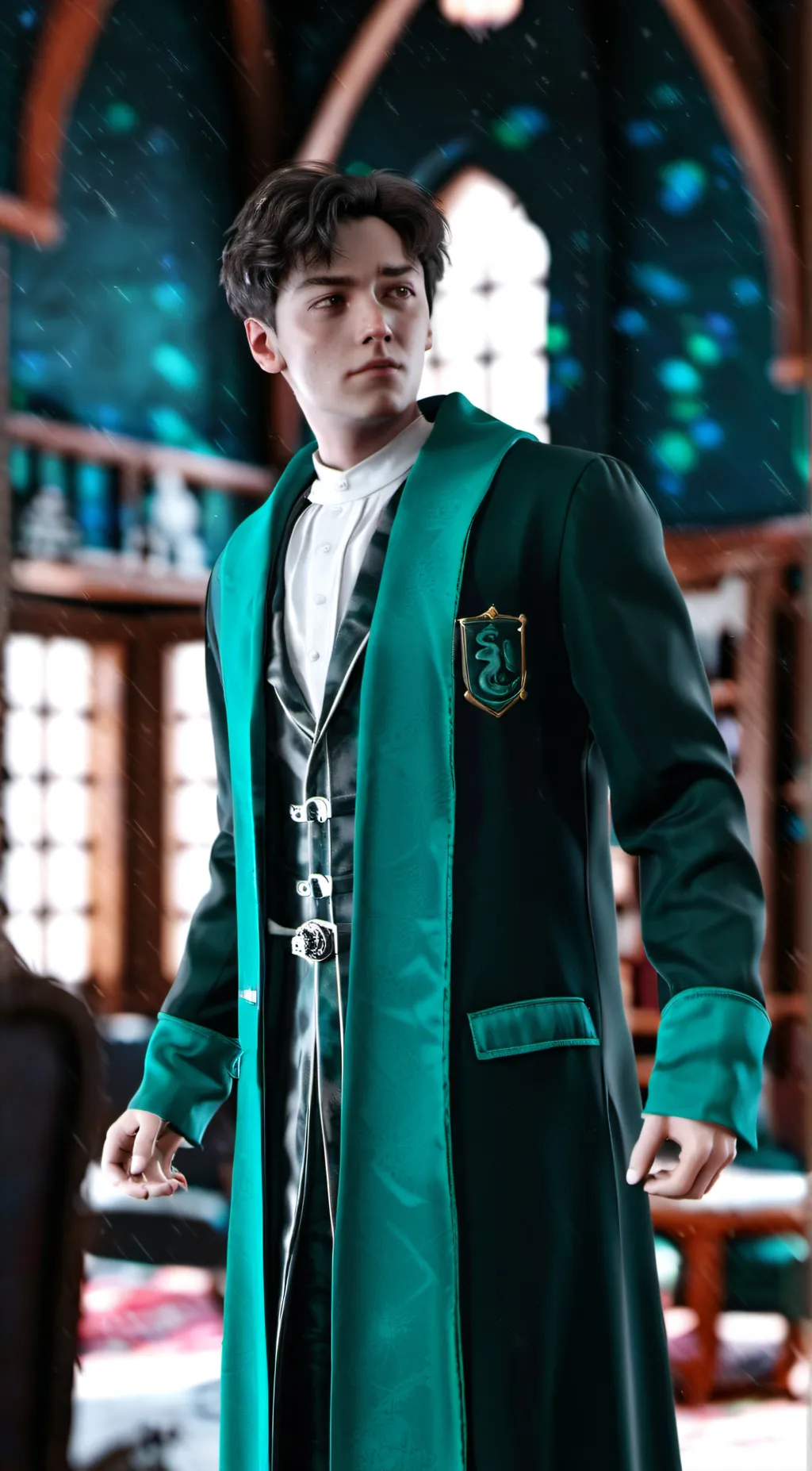 ai character: Mattheo Riddle background