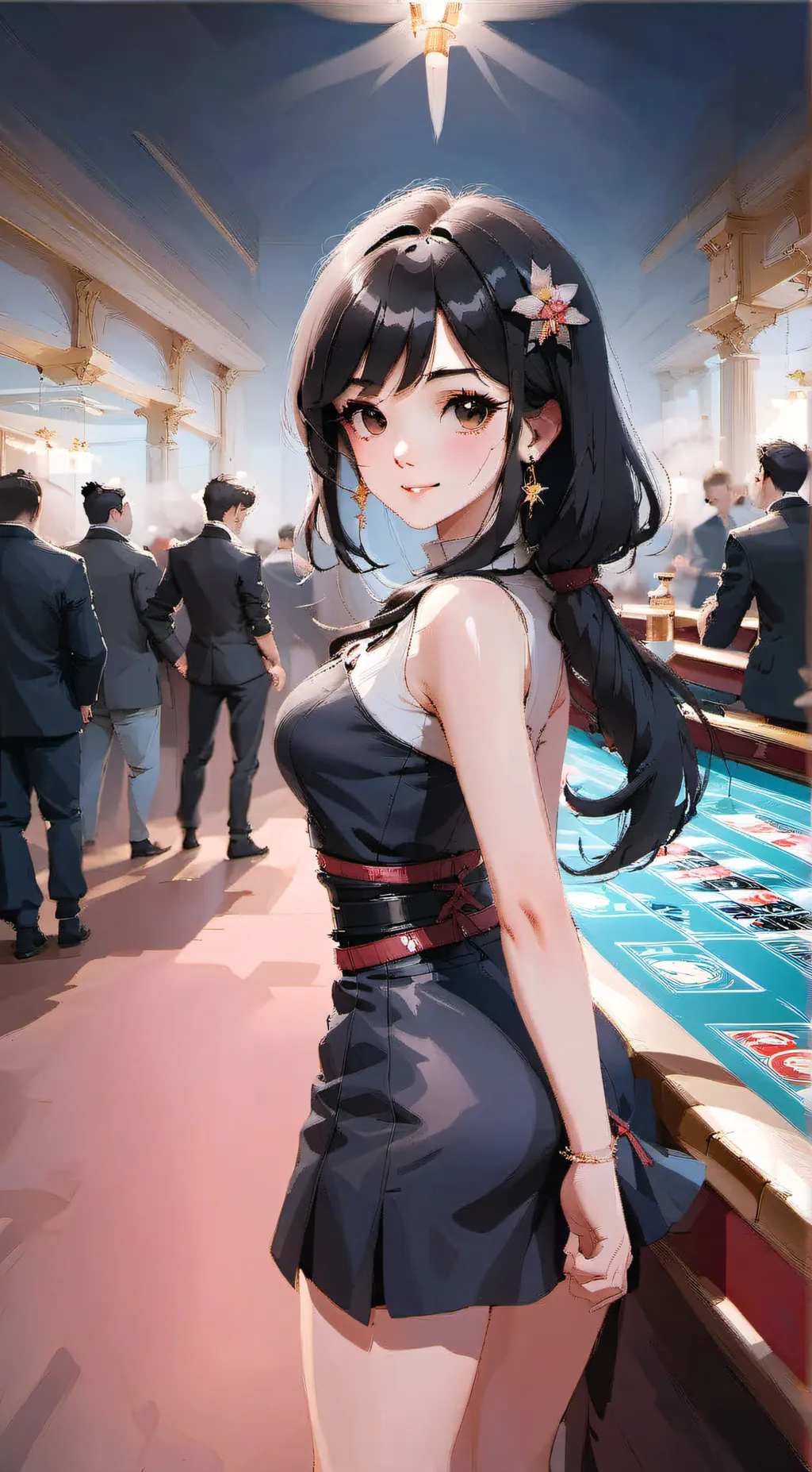 ai character: emma background